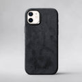 FIONERO® iPhone 12 - Alcantara Case – Midnight Black