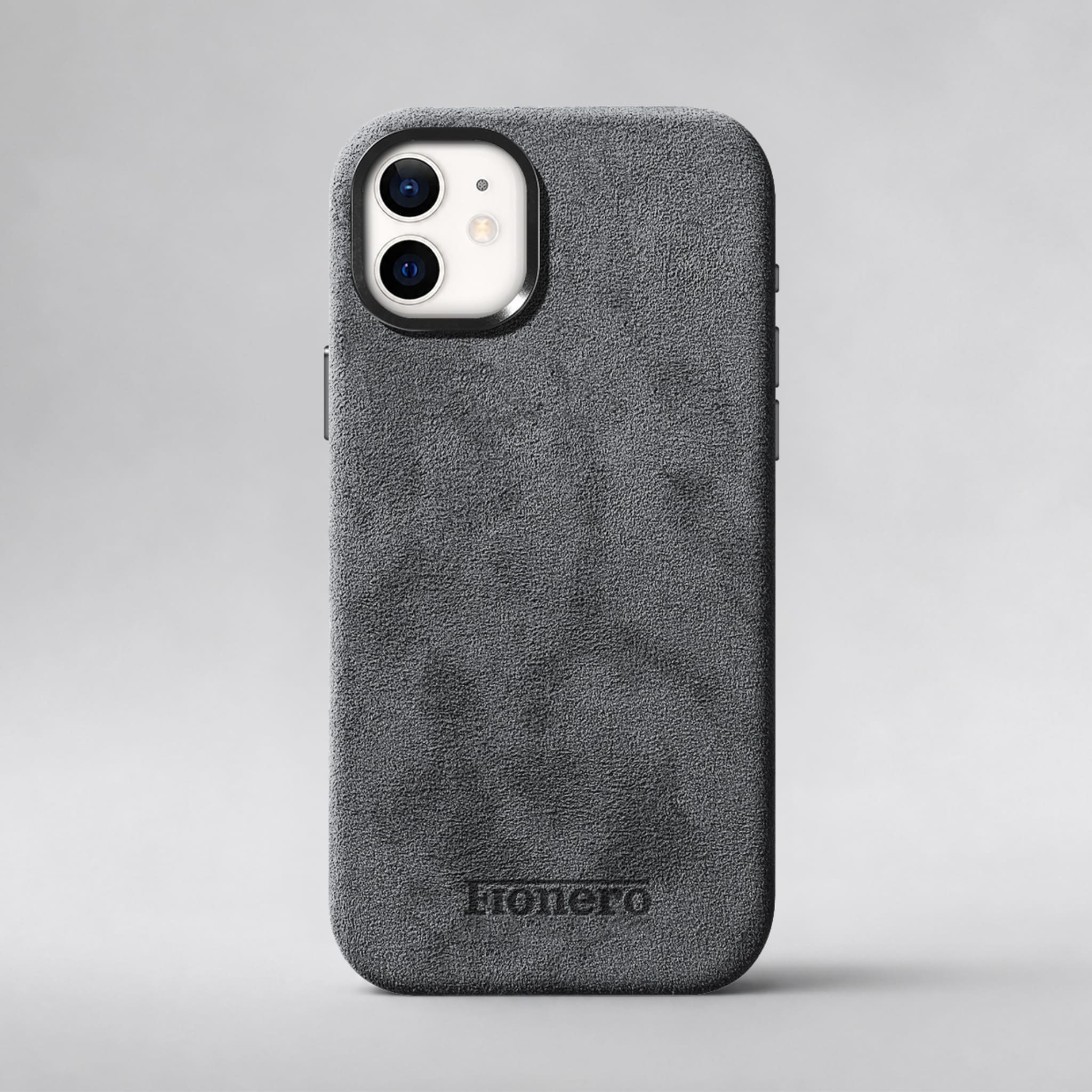FIONERO® iPhone 12 - Alcantara Case – Nardo Grey