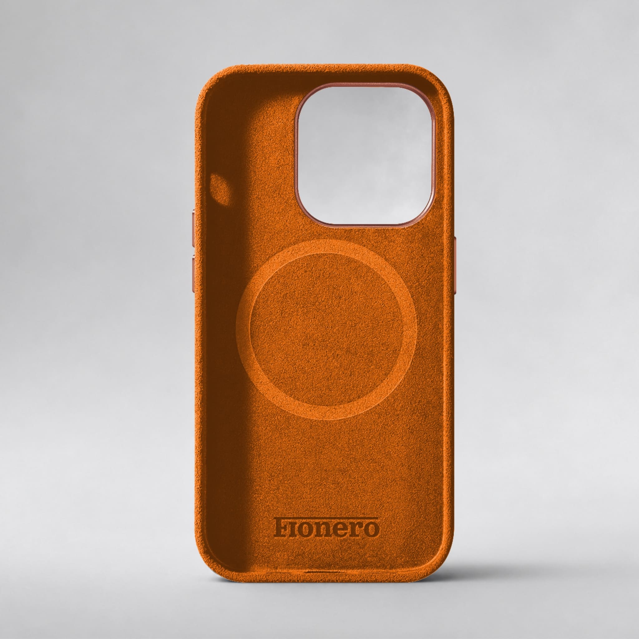 FIONERO® iPhone 12 Pro Max - Alcantara Case – Cosmic Orange