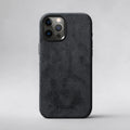 FIONERO® iPhone 12 Pro Max - Alcantara Case – Midnight Black