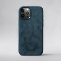 FIONERO® iPhone 12 Pro Max - Alcantara Case – Ocean Blue