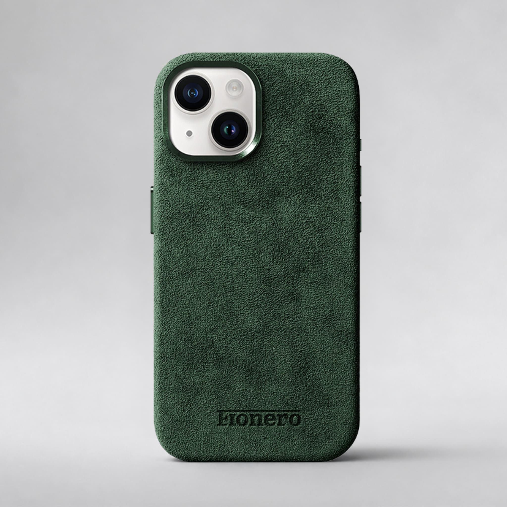 FIONERO® iPhone 13 - Alcantara Case – Forest Green