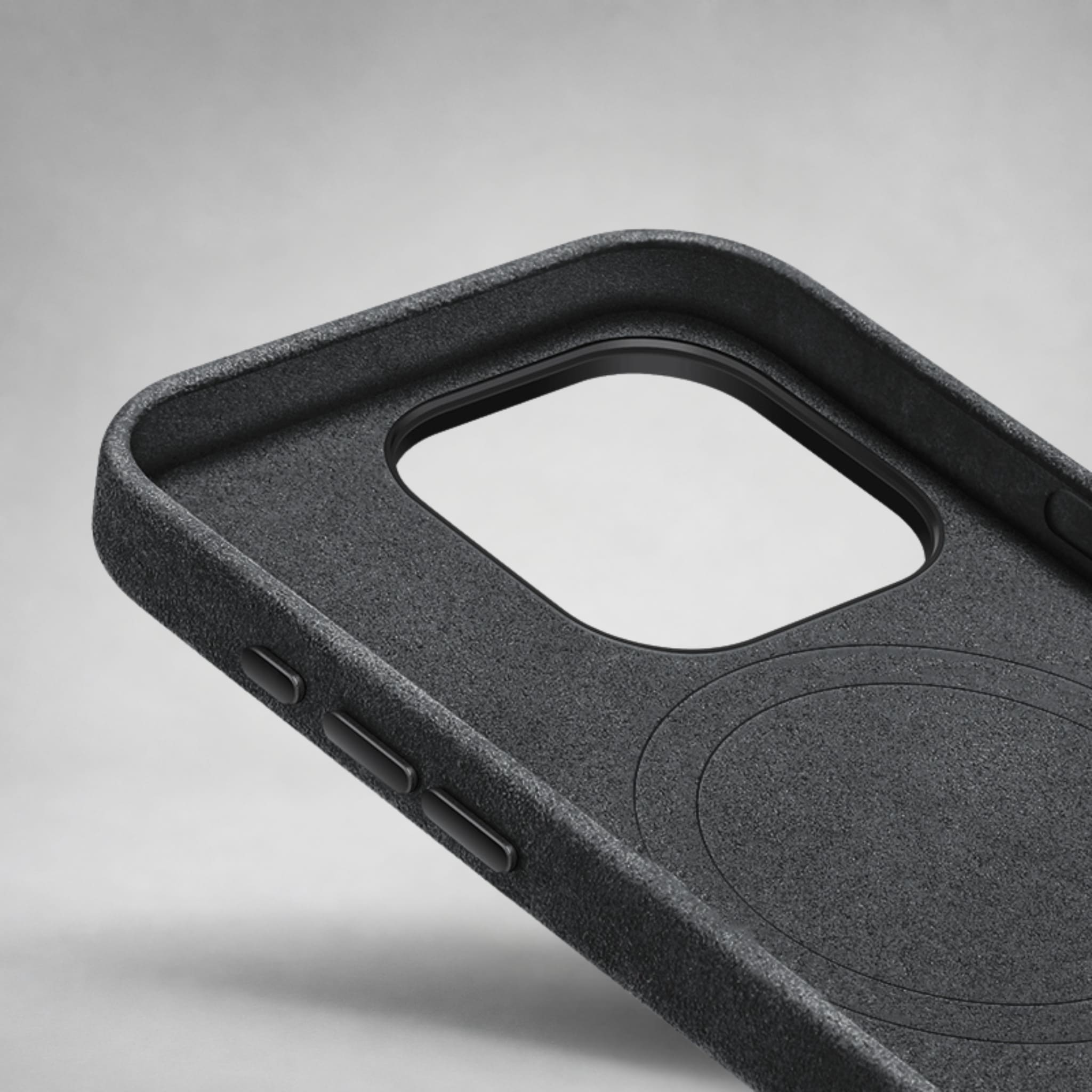 FIONERO® iPhone 13 - Alcantara Case – Midnight Black
