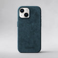 FIONERO® iPhone 13 - Alcantara Case – Ocean Blue