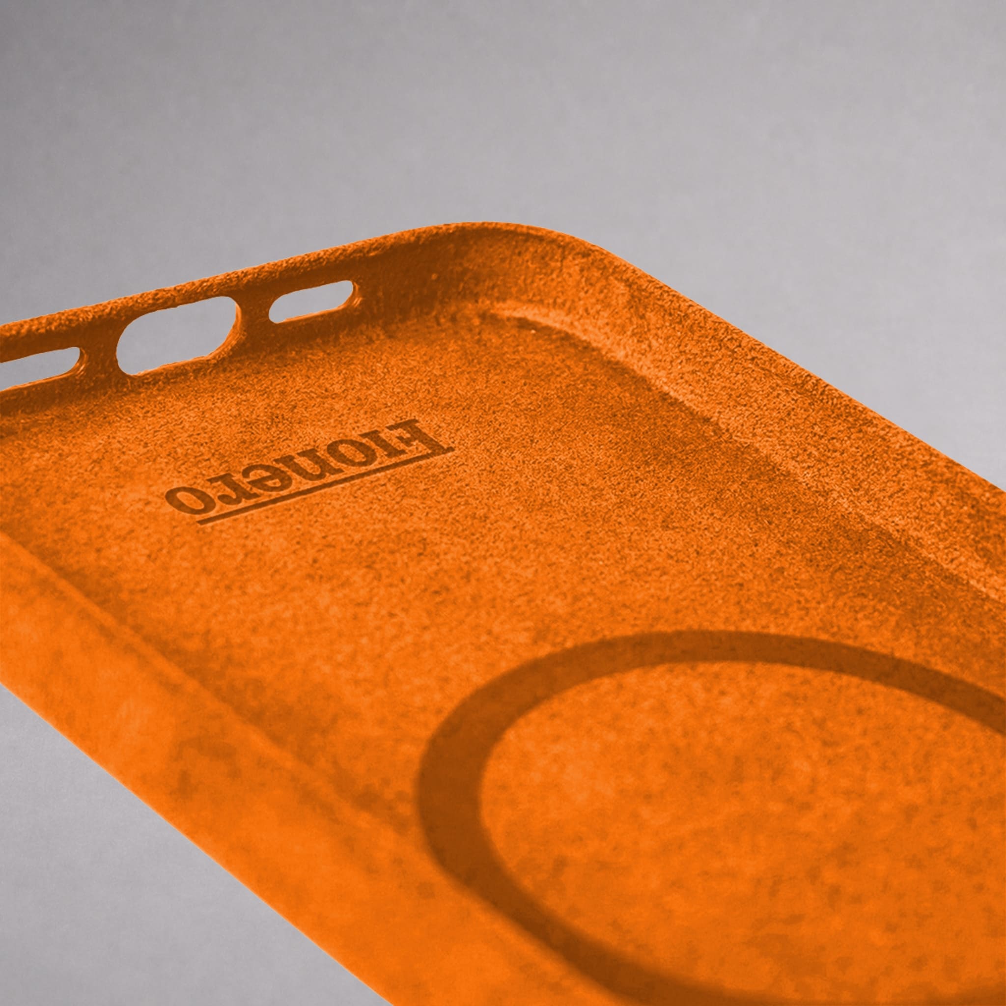FIONERO® iPhone 13 Pro - Alcantara Case – Cosmic Orange