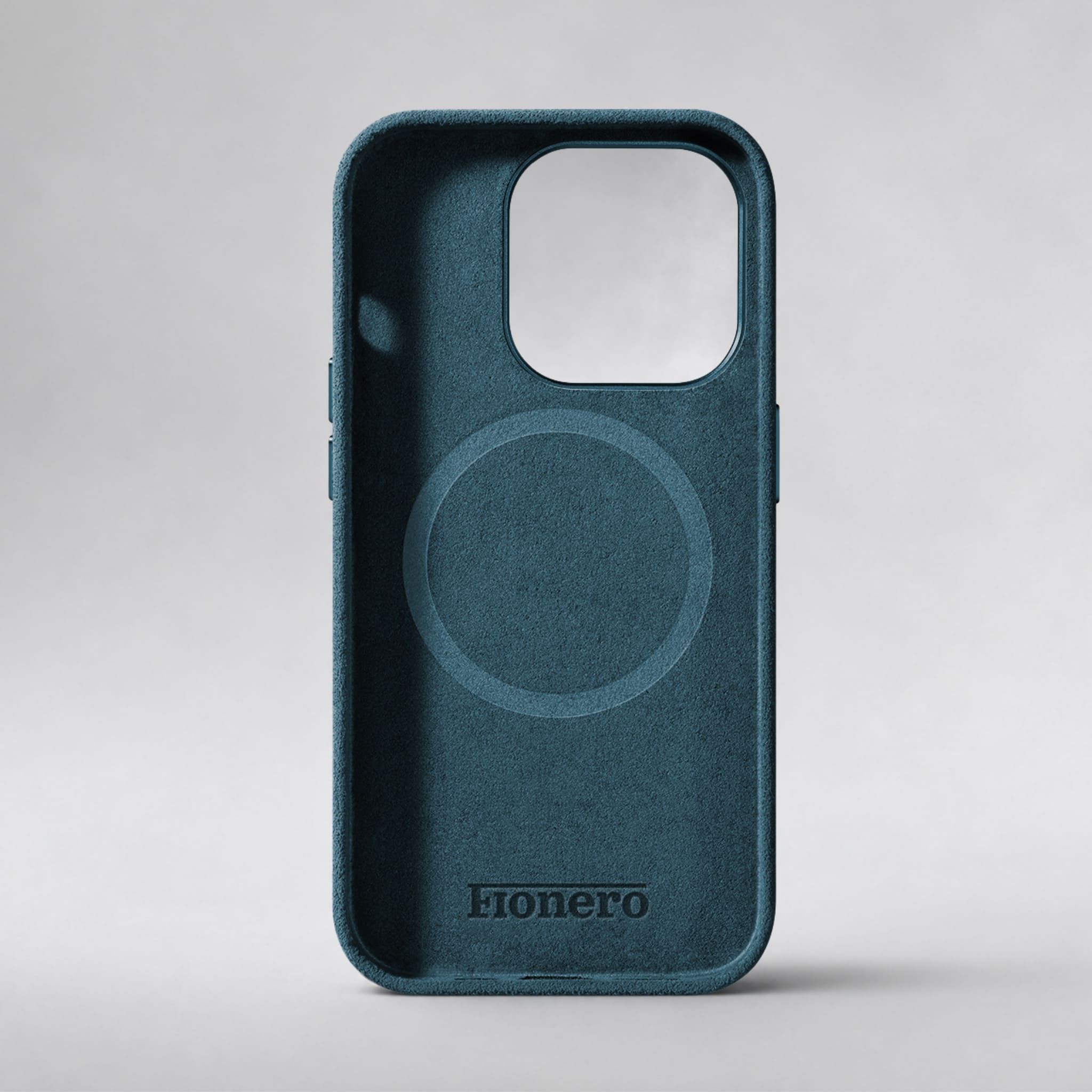 FIONERO® iPhone 13 Pro Max - Alcantara Case – Ocean Blue