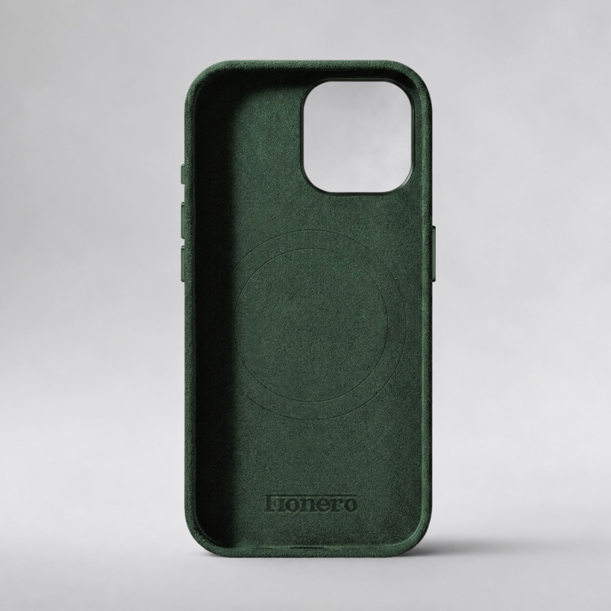 FIONERO® iPhone 14 Plus - Alcantara Case – Forest Green