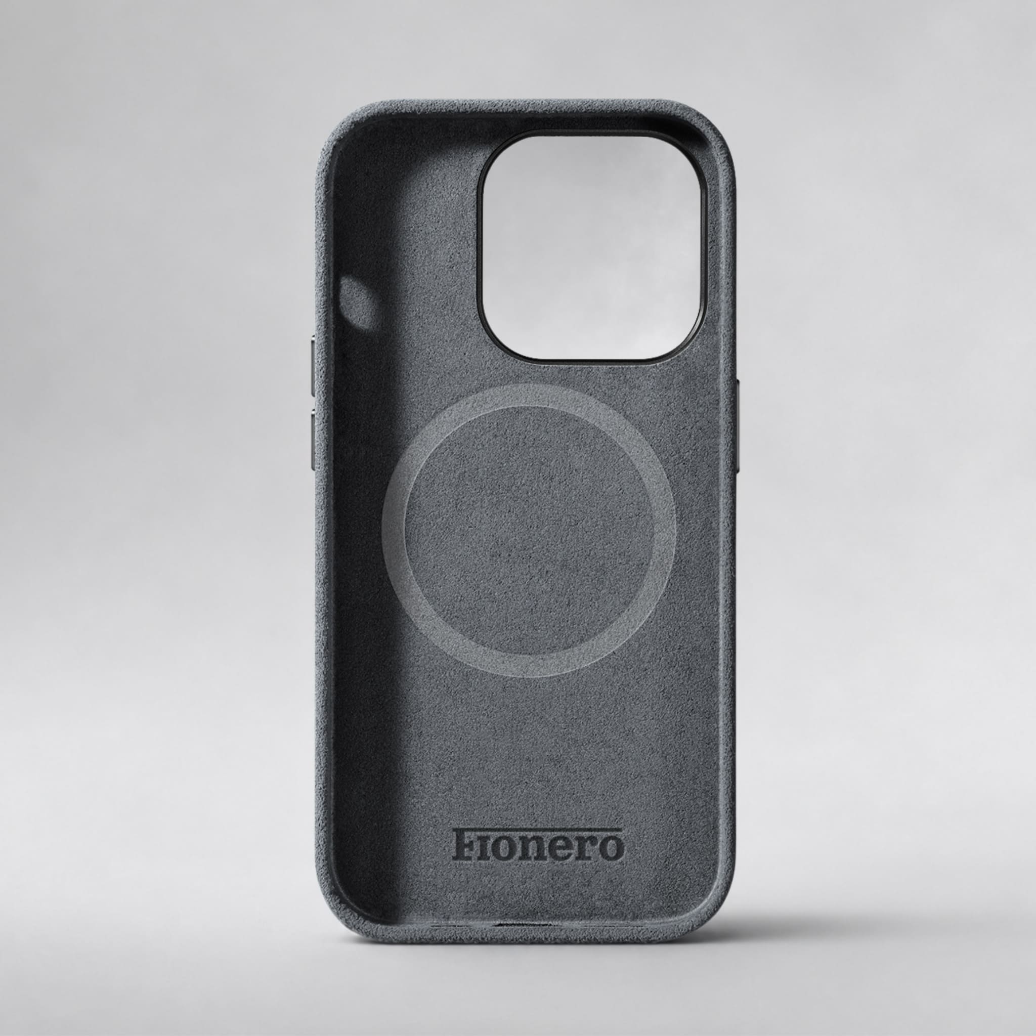 FIONERO® iPhone 14 Pro - Alcantara Case – Nardo Grey