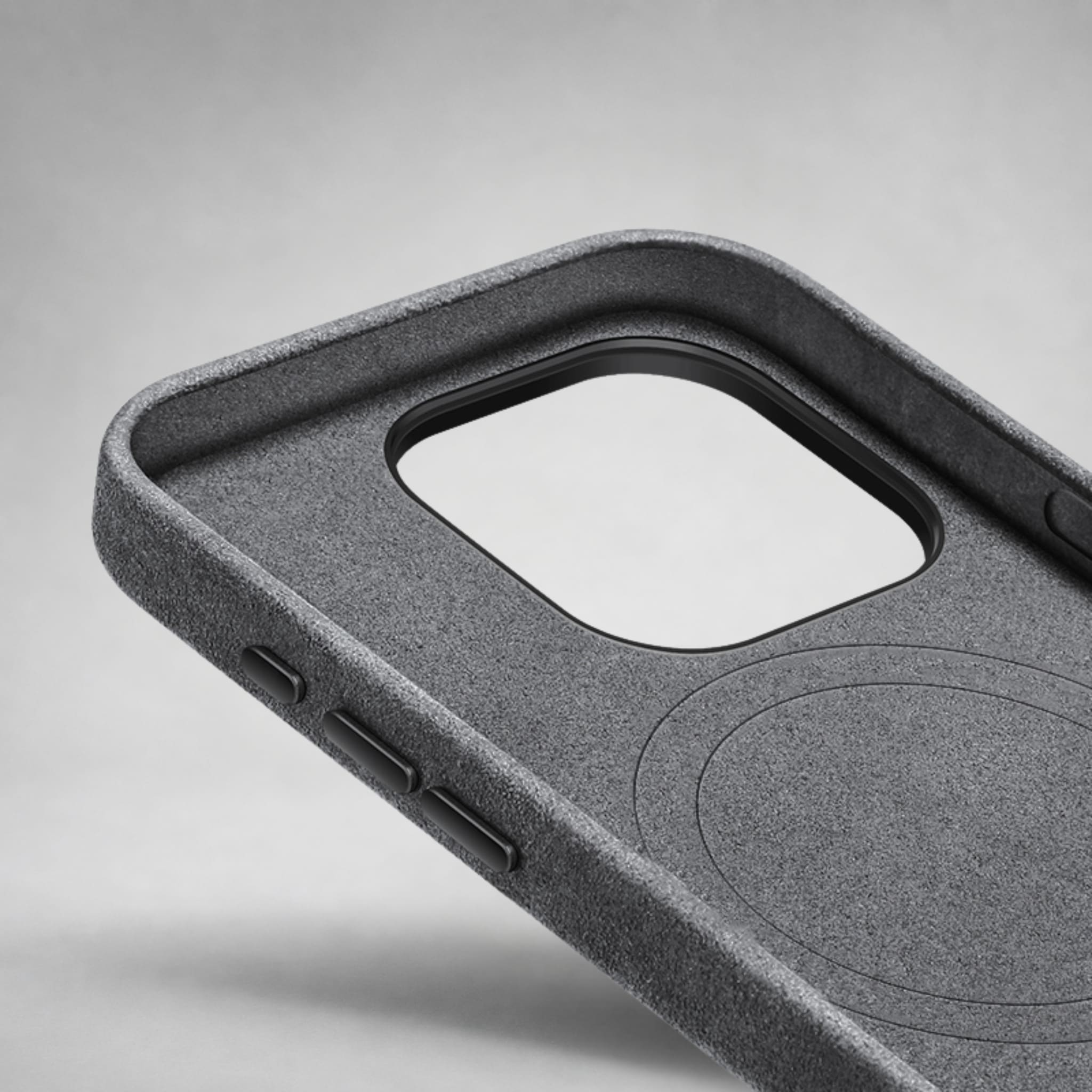 FIONERO® iPhone 15 - Alcantara Case – Nardo Grey