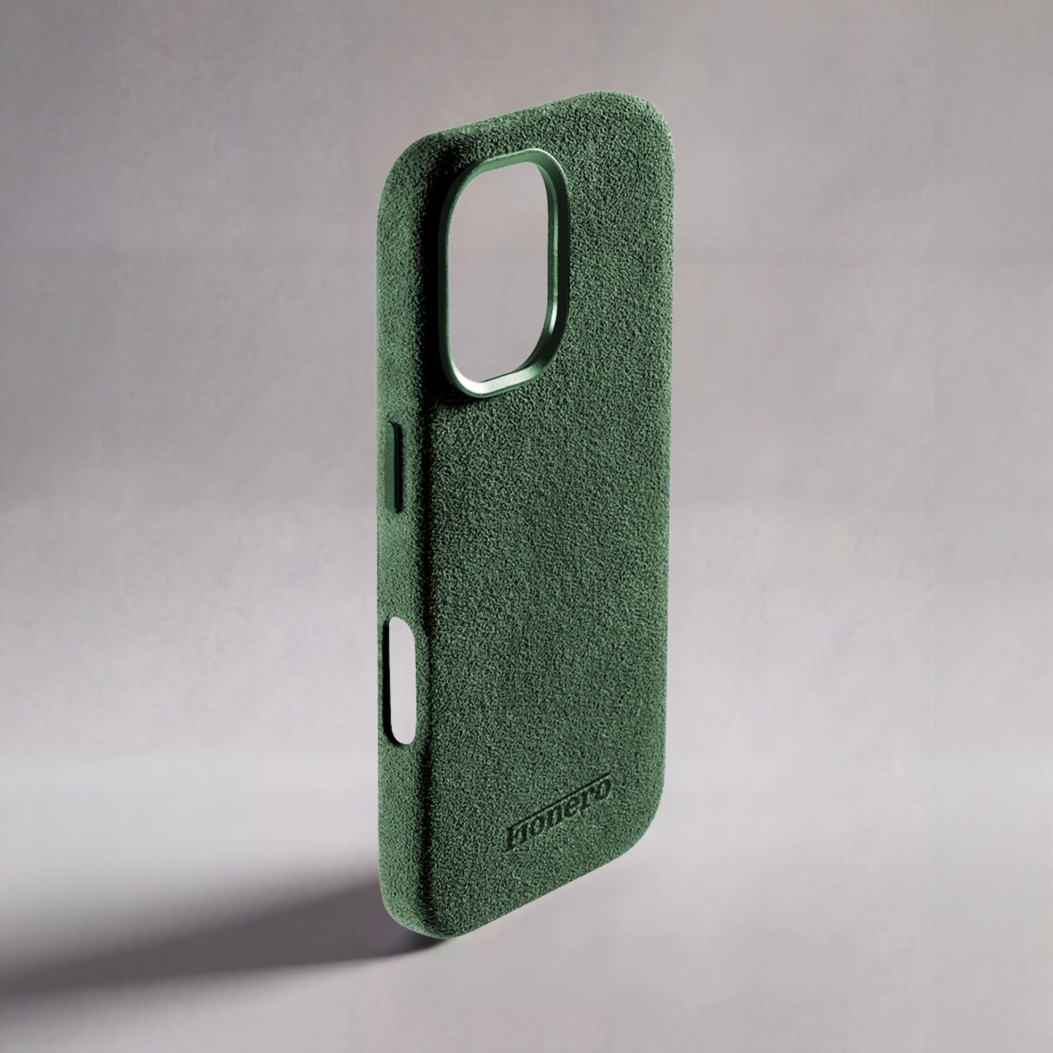 FIONERO® iPhone 16 - Alcantara Case – Forest Green