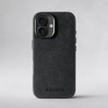 FIONERO® iPhone 16 - Alcantara Case – Midnight Black