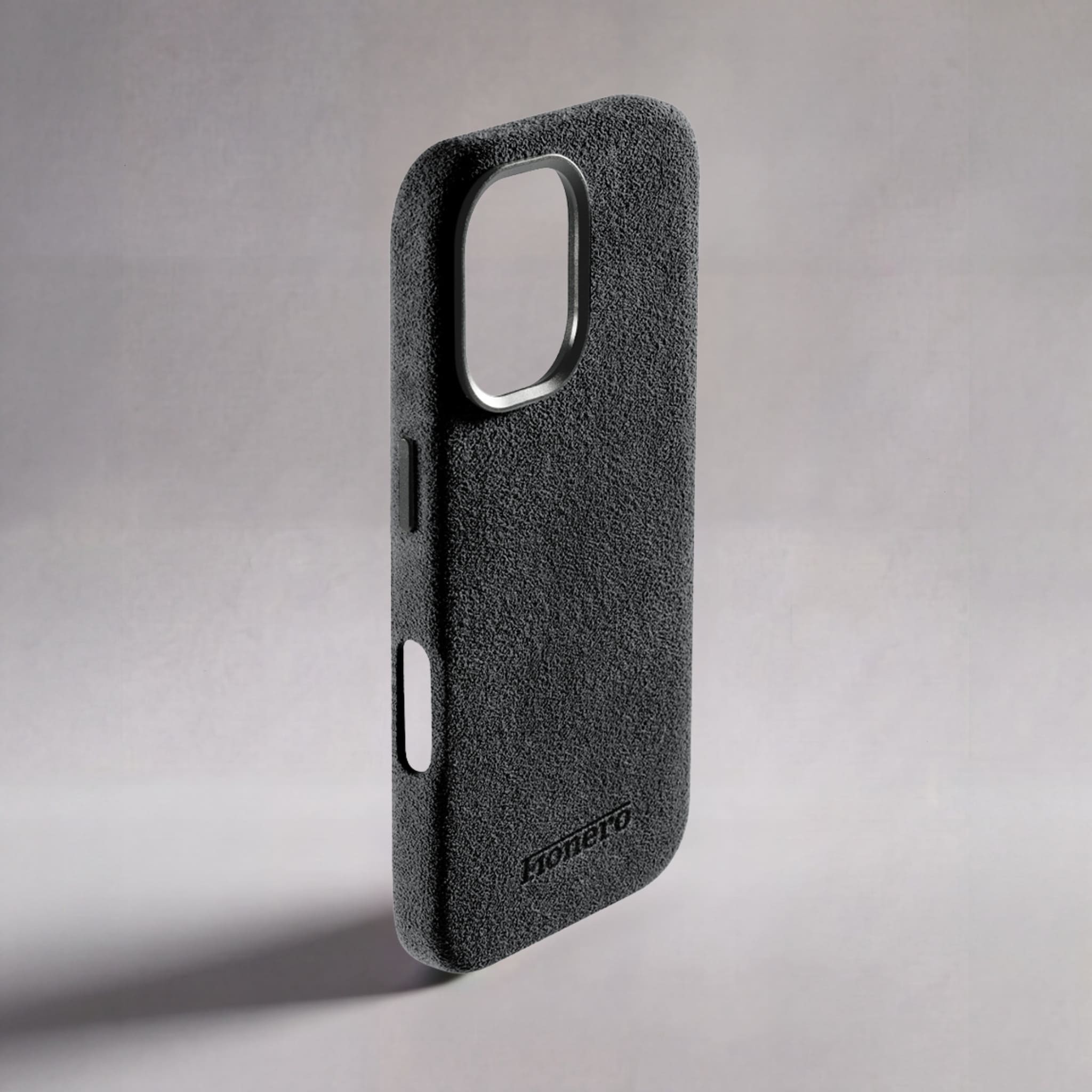FIONERO® iPhone 16 - Alcantara Case – Midnight Black