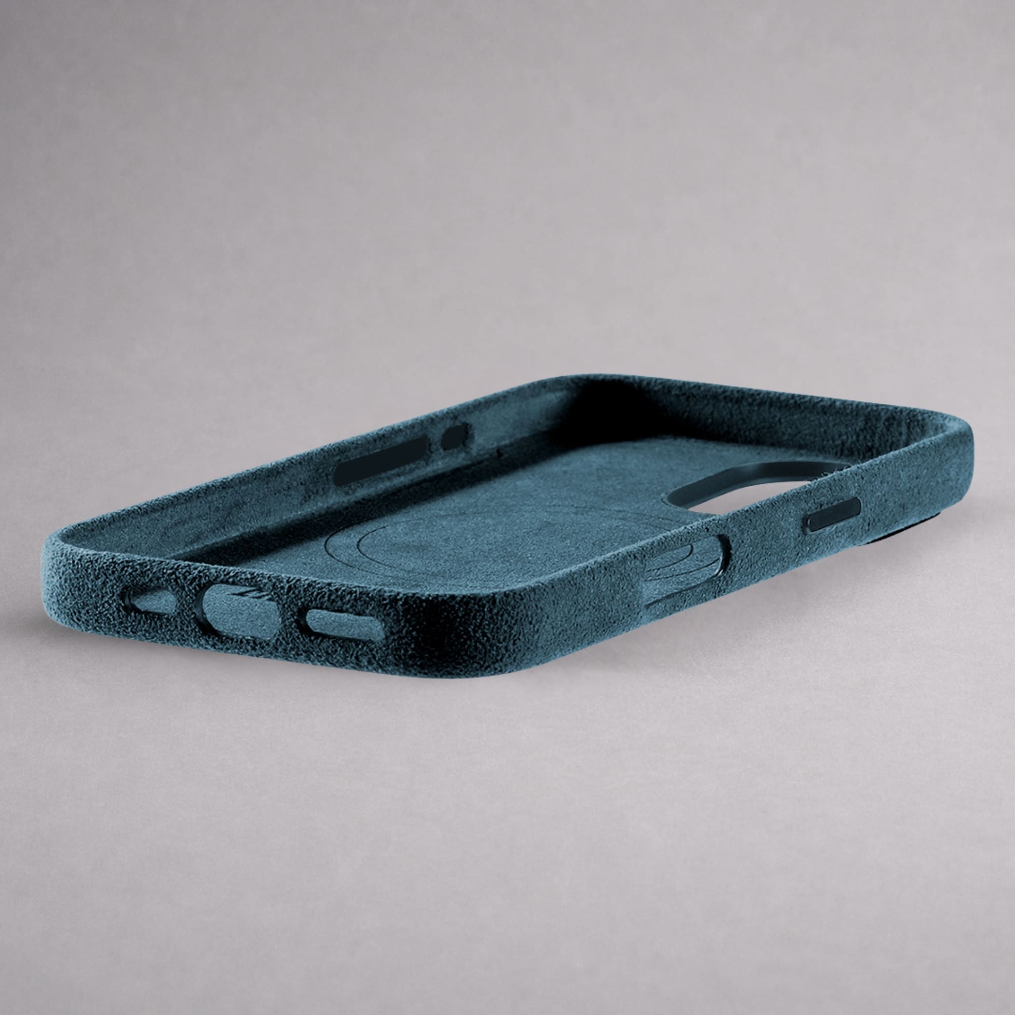 FIONERO® iPhone 16 - Alcantara Case – Ocean Blue