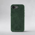 FIONERO® iPhone 16e - Alcantara Case – Forest Green