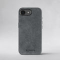 FIONERO® iPhone 16e - Alcantara Case – Nardo Grey