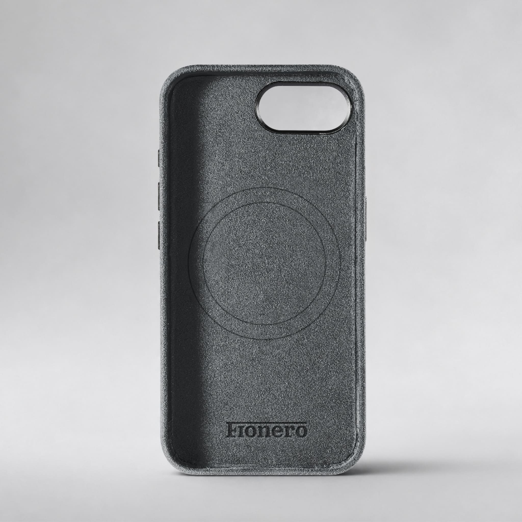 FIONERO® iPhone 16e - Alcantara Case – Nardo Grey