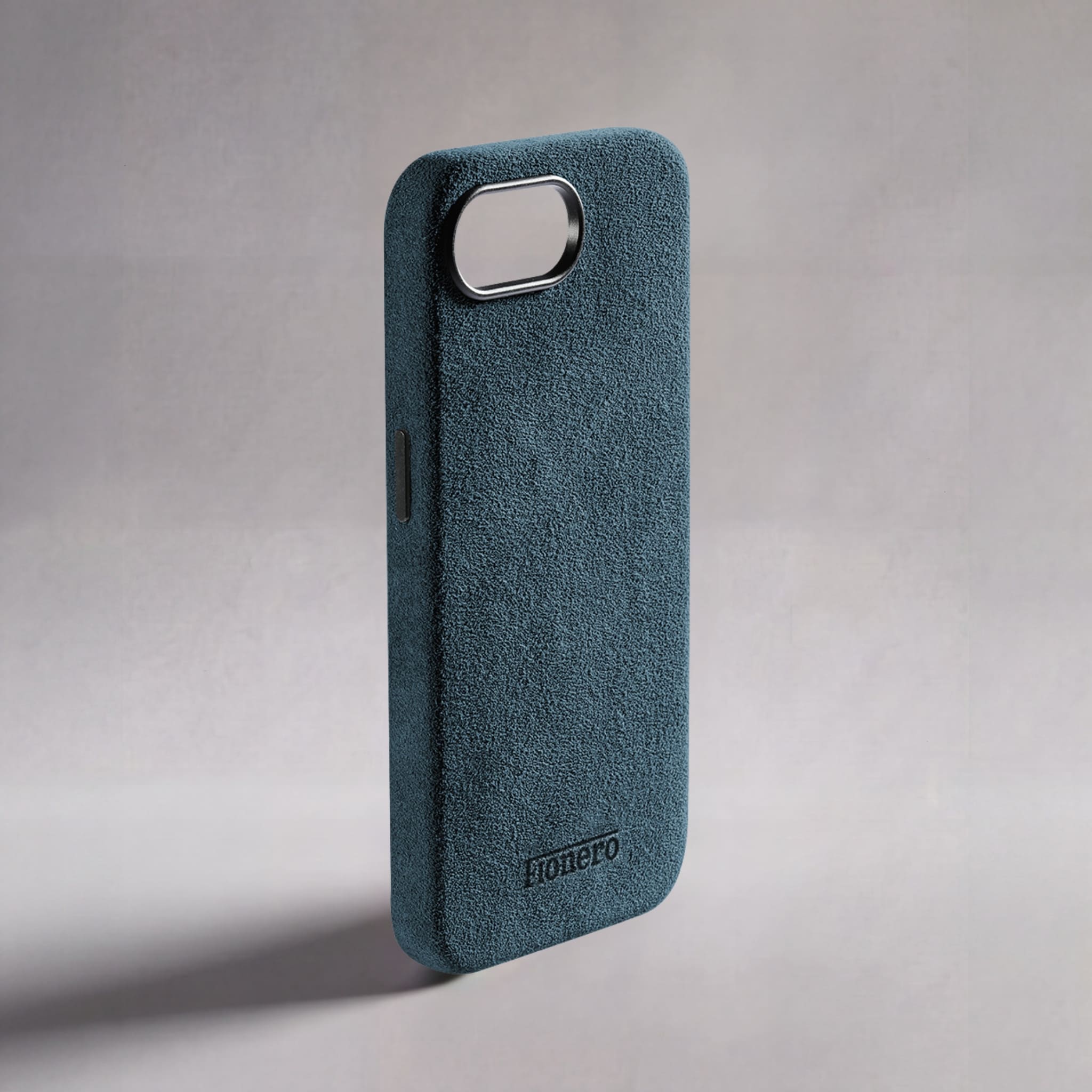 FIONERO® iPhone 16e - Alcantara Case – Ocean Blue