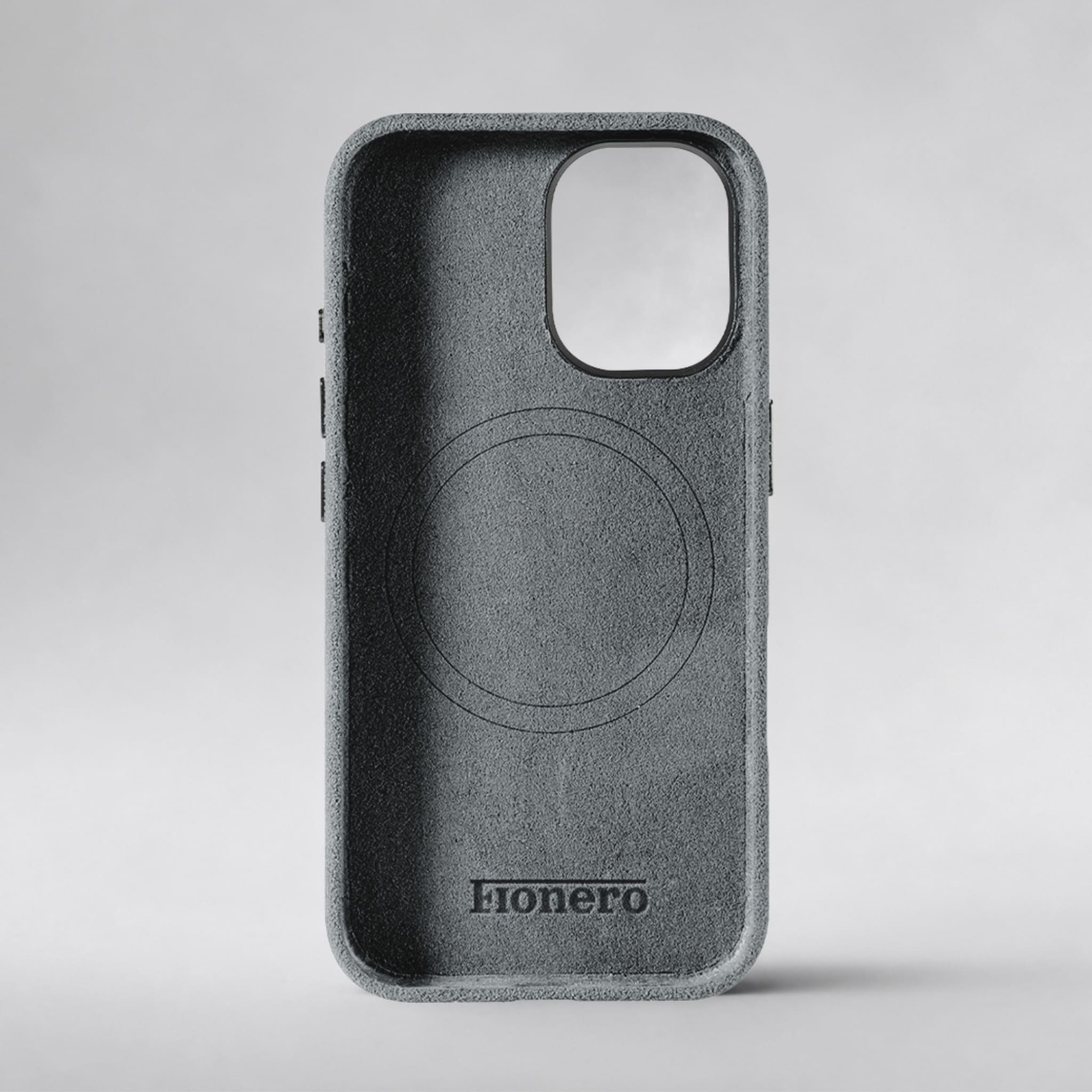 FIONERO® iPhone 16 Plus - Alcantara Case – Nardo Grey