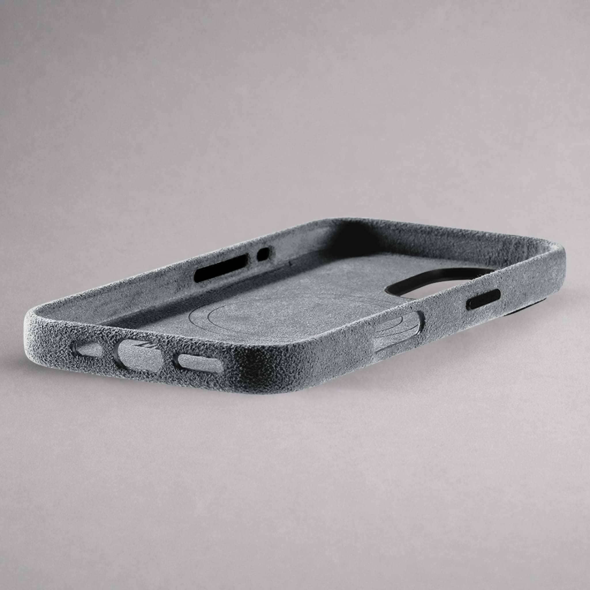 FIONERO® iPhone 16 Plus - Alcantara Case – Nardo Grey