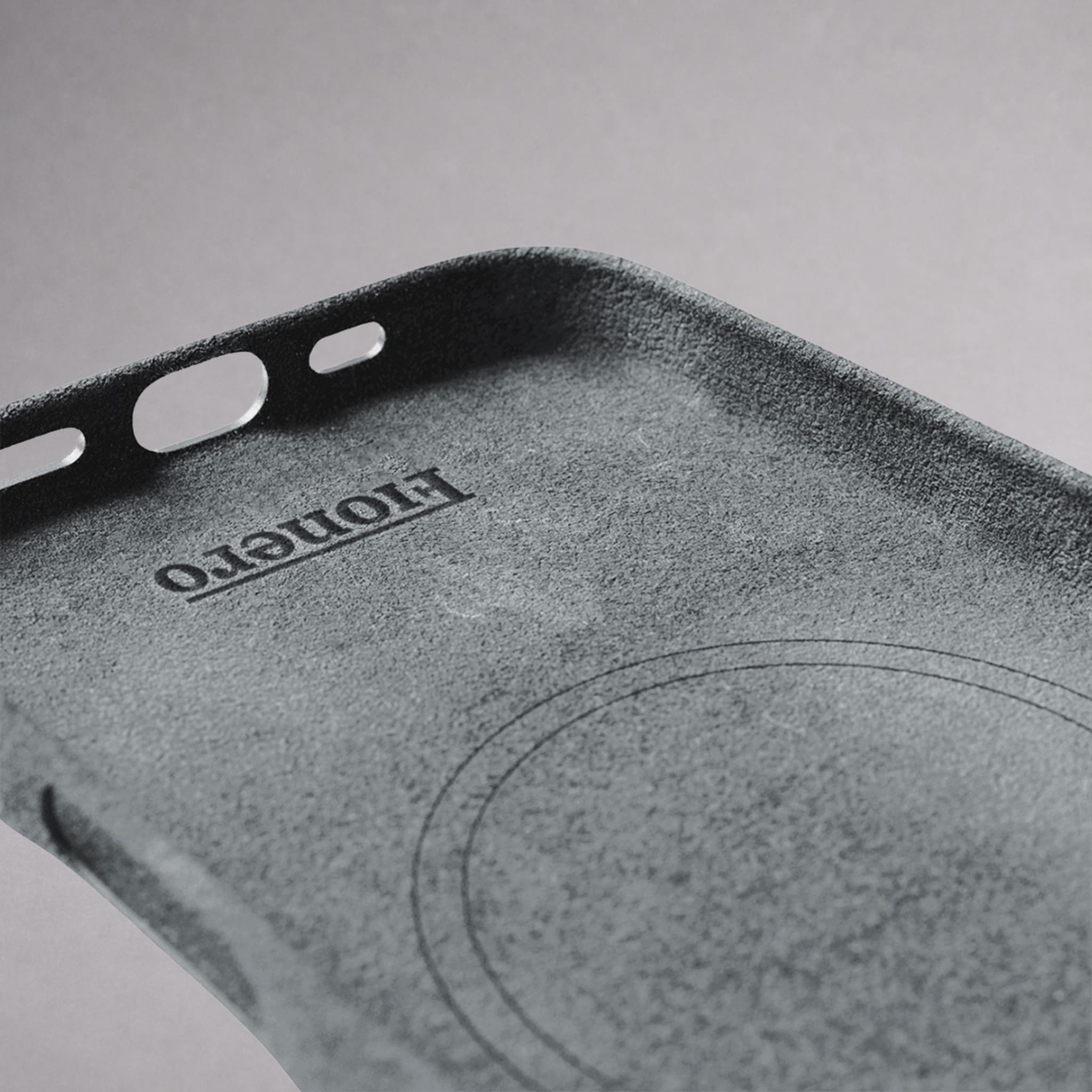 FIONERO® iPhone 16 Plus - Alcantara Case – Nardo Grey