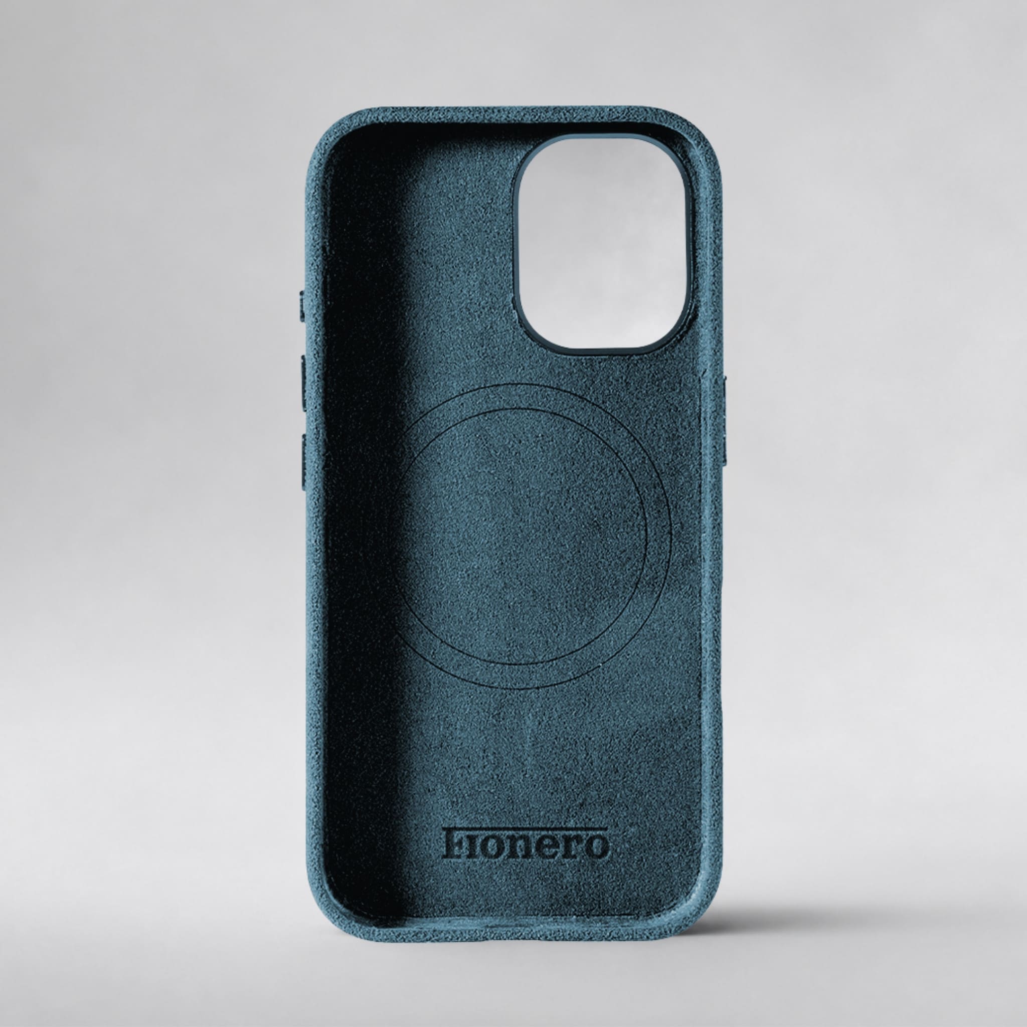 FIONERO® iPhone 16 Plus - Alcantara Case – Ocean Blue