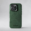 FIONERO® iPhone 16 Pro - Alcantara Case – Forest Green