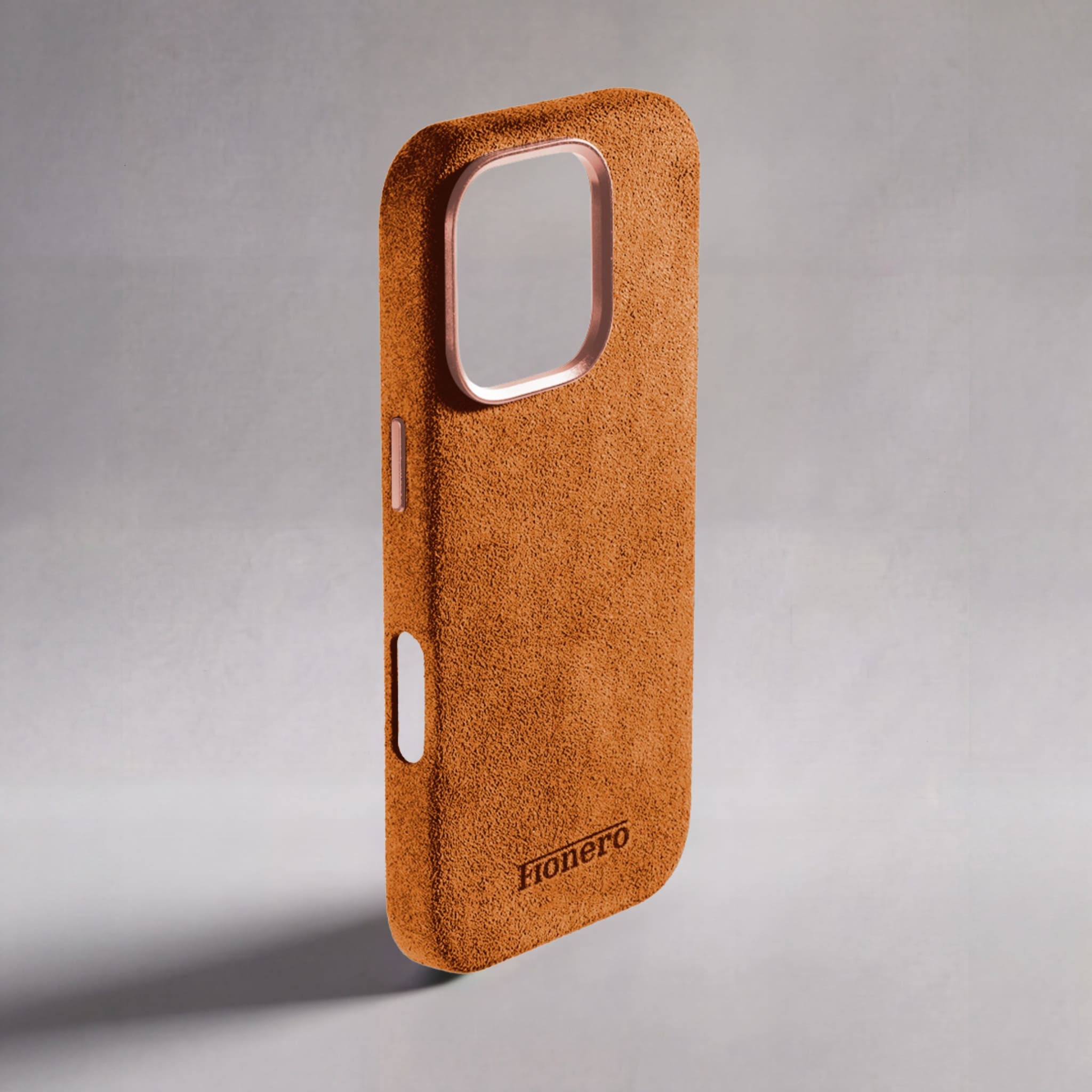 FIONERO® iPhone 16 Pro Max - Alcantara Case – Cosmic Orange