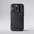 FIONERO® iPhone 16 Pro Max - Alcantara Case – Midnight Black