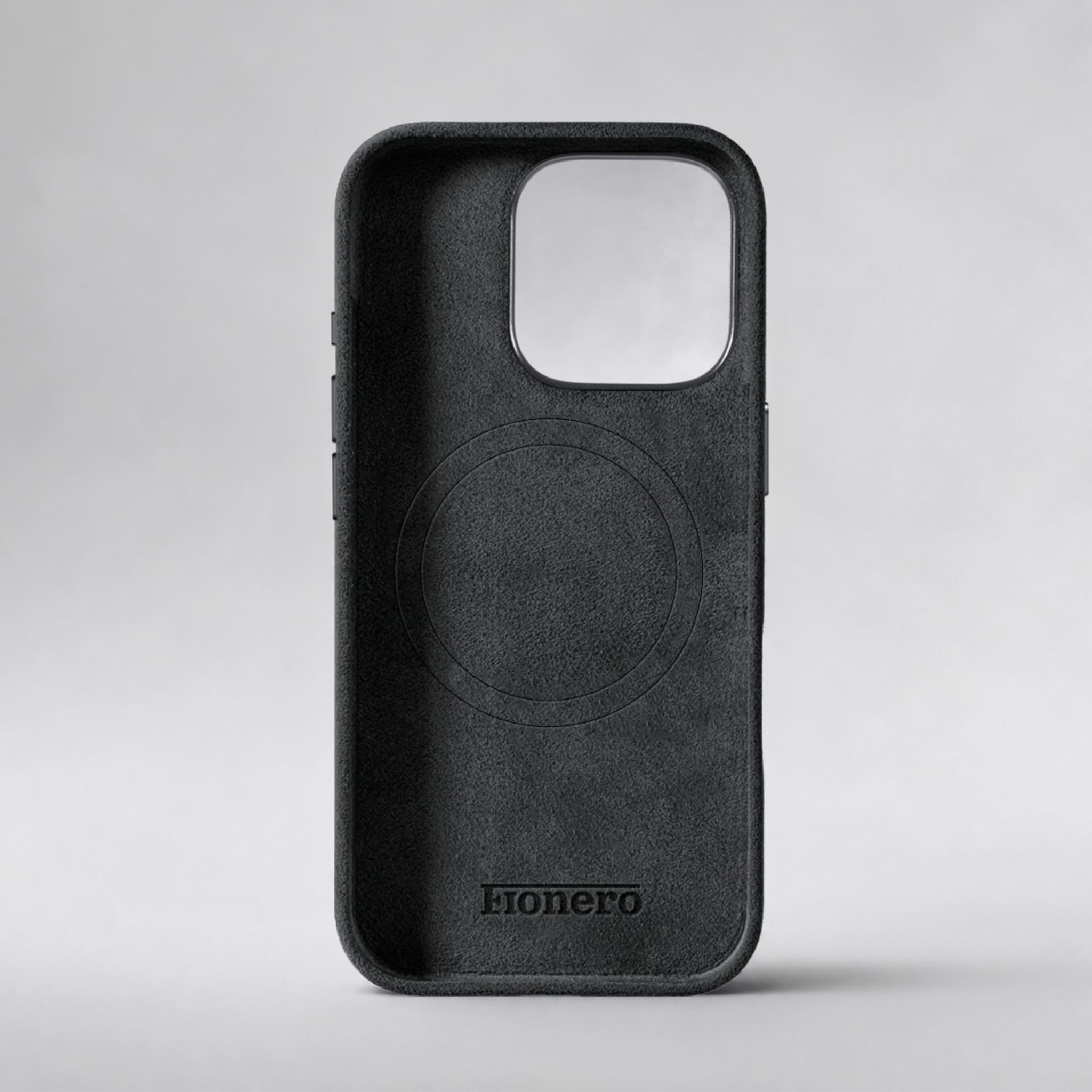FIONERO® iPhone 16 Pro Max - Alcantara Case – Midnight Black