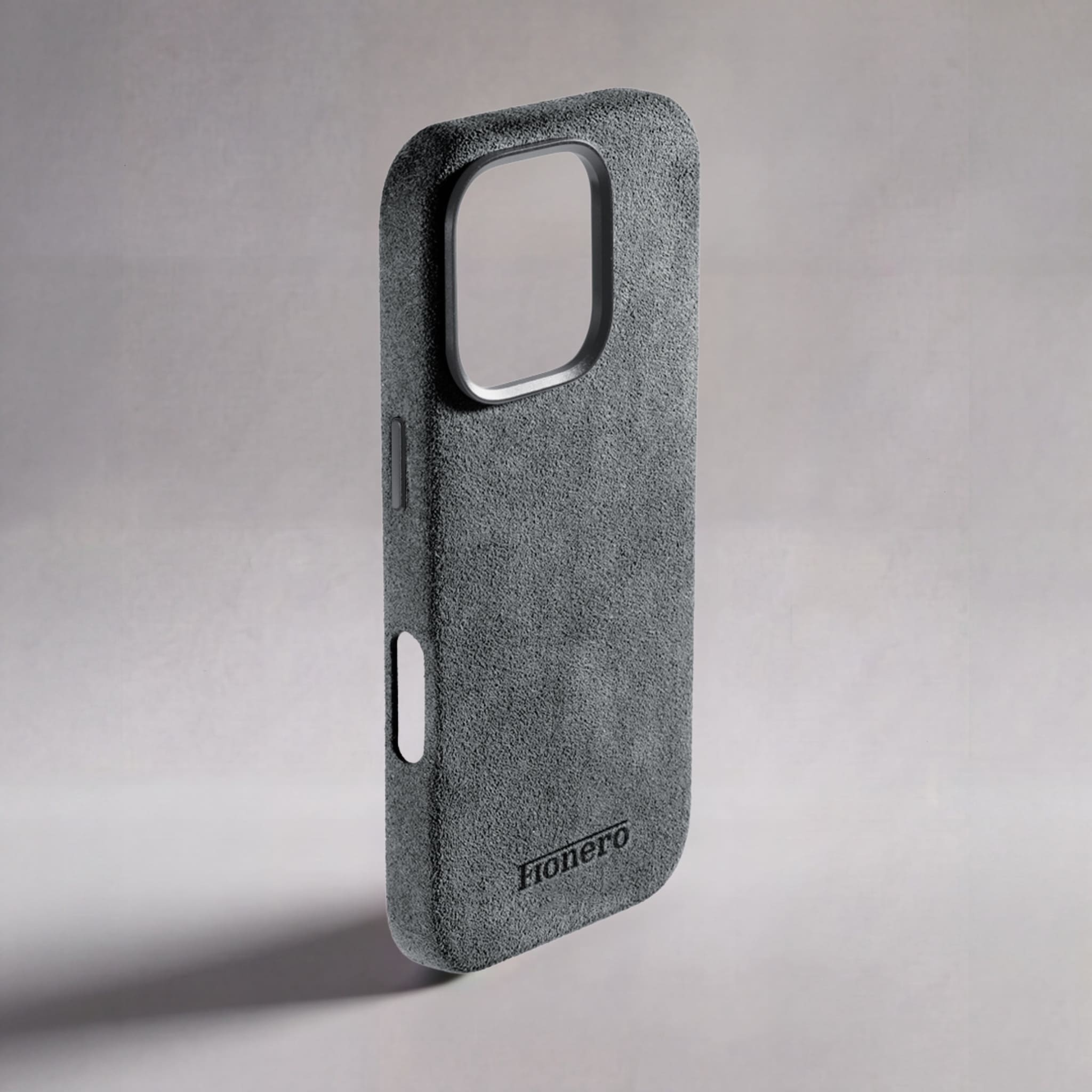 FIONERO® iPhone 16 Pro Max - Alcantara Case – Nardo Grey