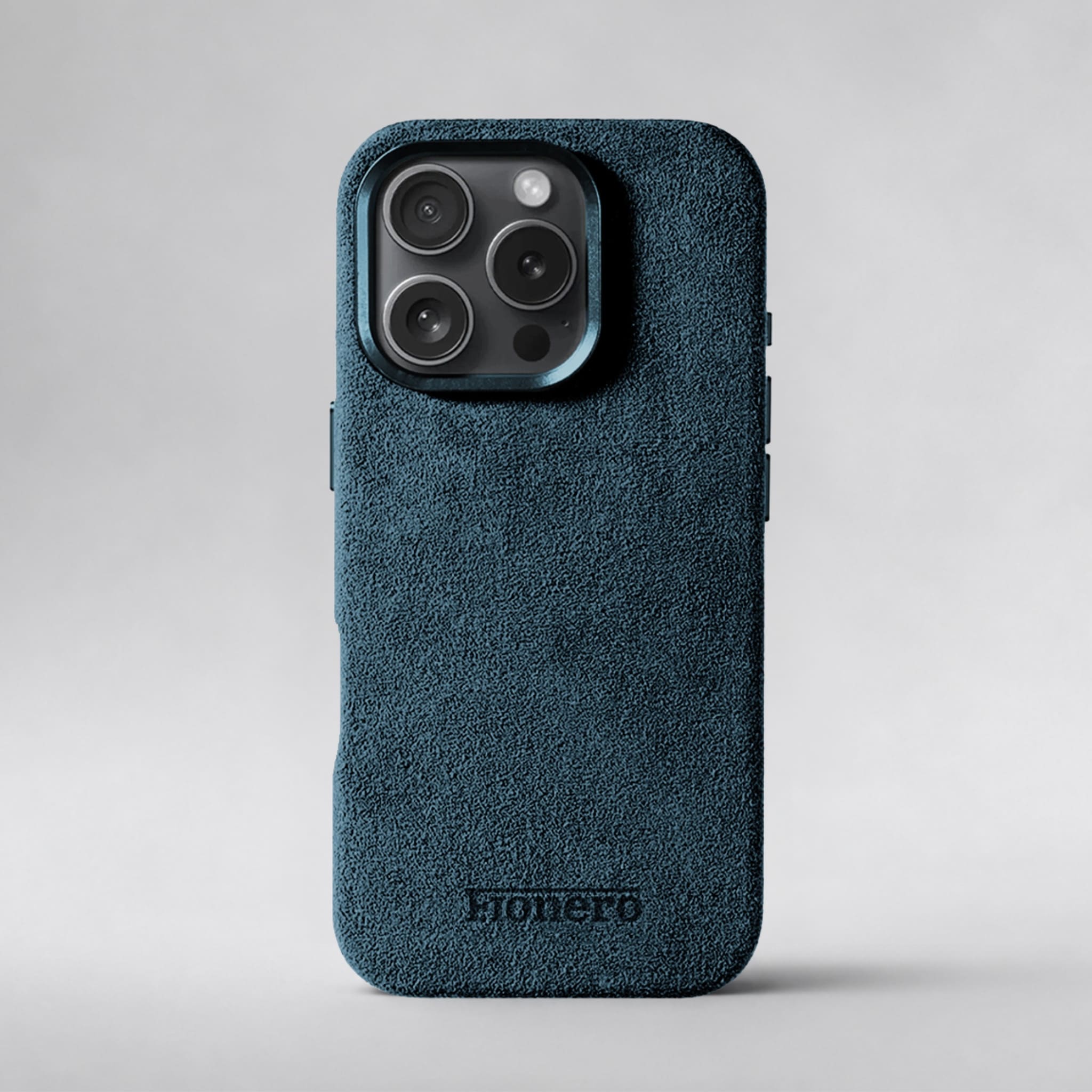 FIONERO® iPhone 16 Pro Max - Alcantara Case – Ocean Blue
