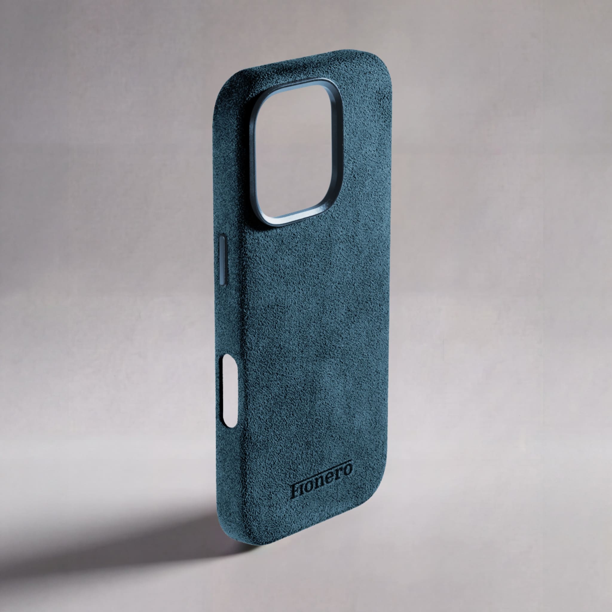 FIONERO® iPhone 16 Pro Max - Alcantara Case – Ocean Blue