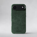 FIONERO® iPhone 17e - Alcantara Case – Forest Green