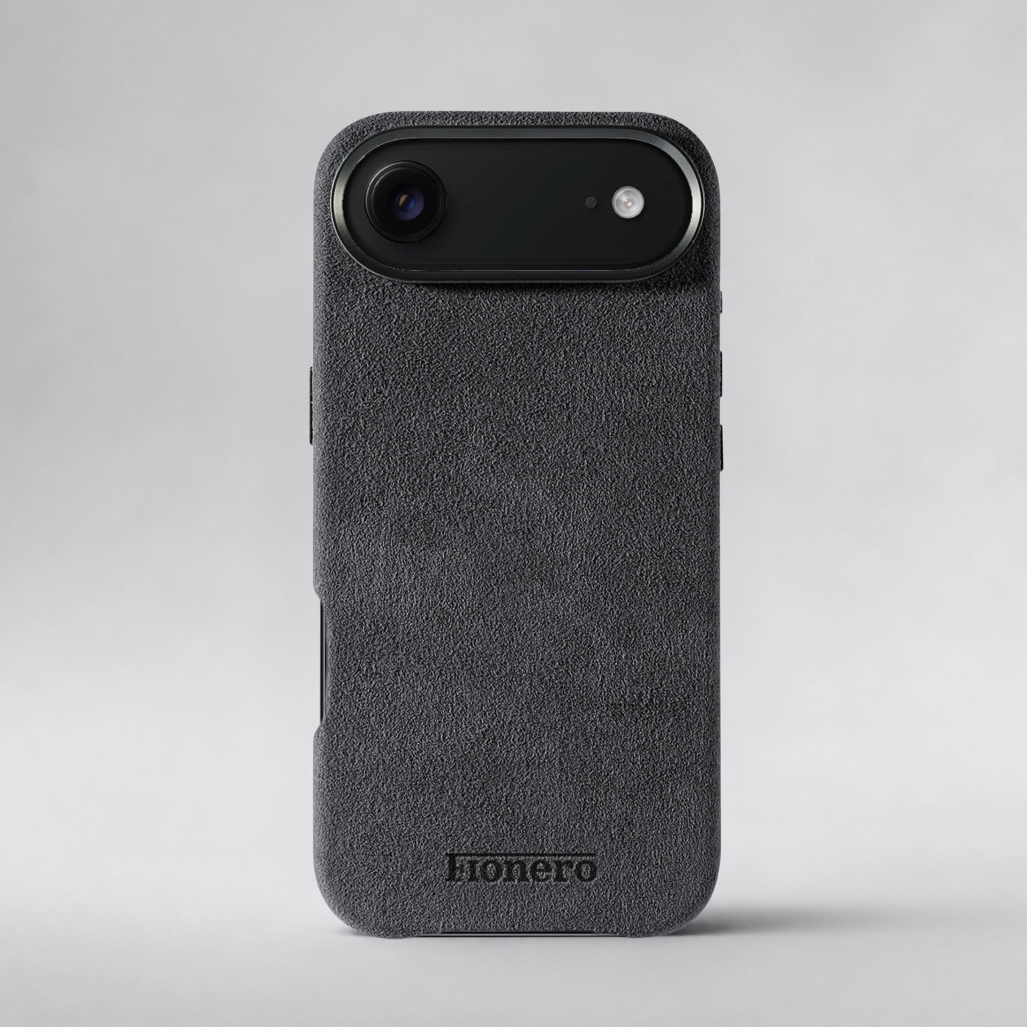 FIONERO® iPhone 17 Air - Alcantara Case – Midnight Black