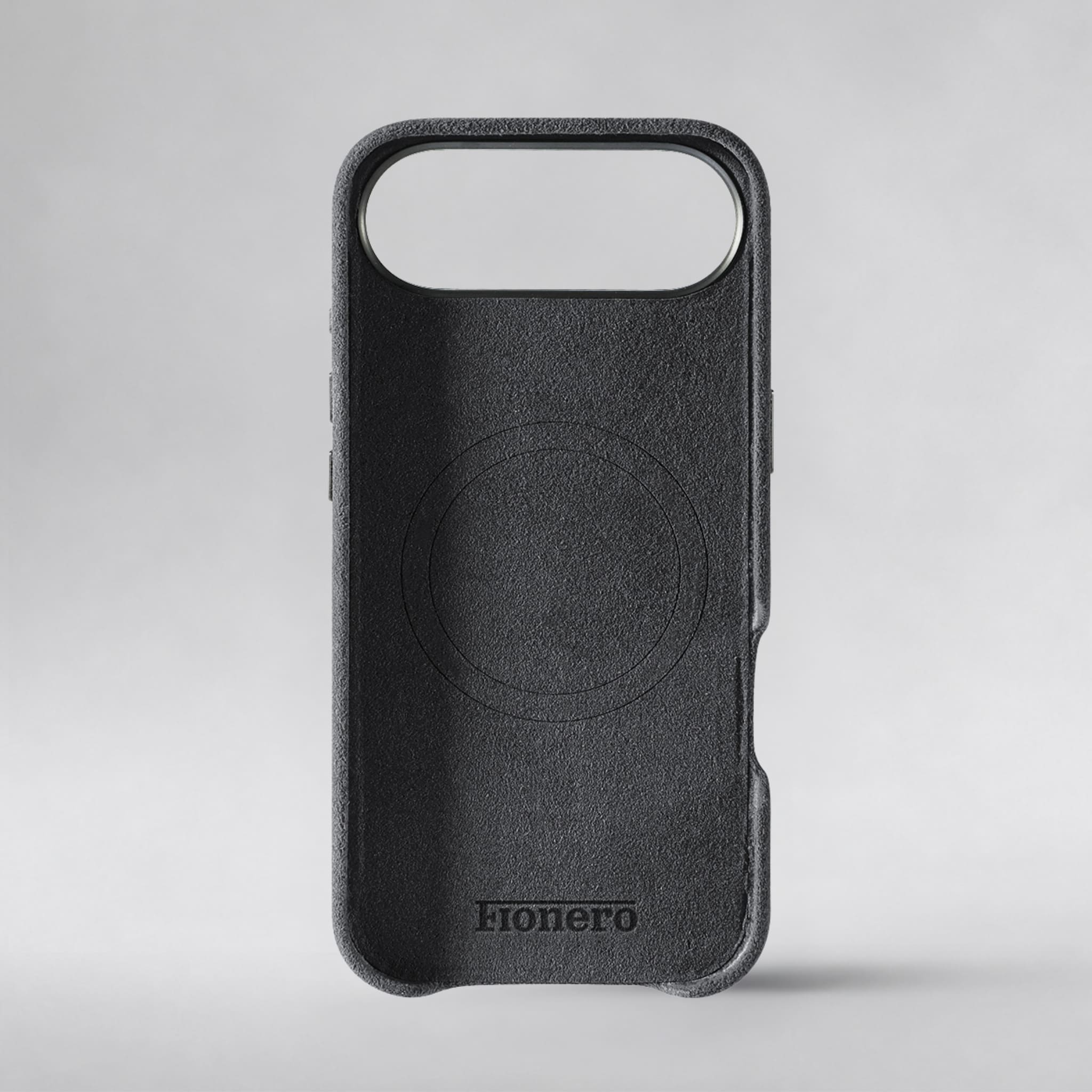 FIONERO® iPhone 17 Air - Alcantara Case – Midnight Black