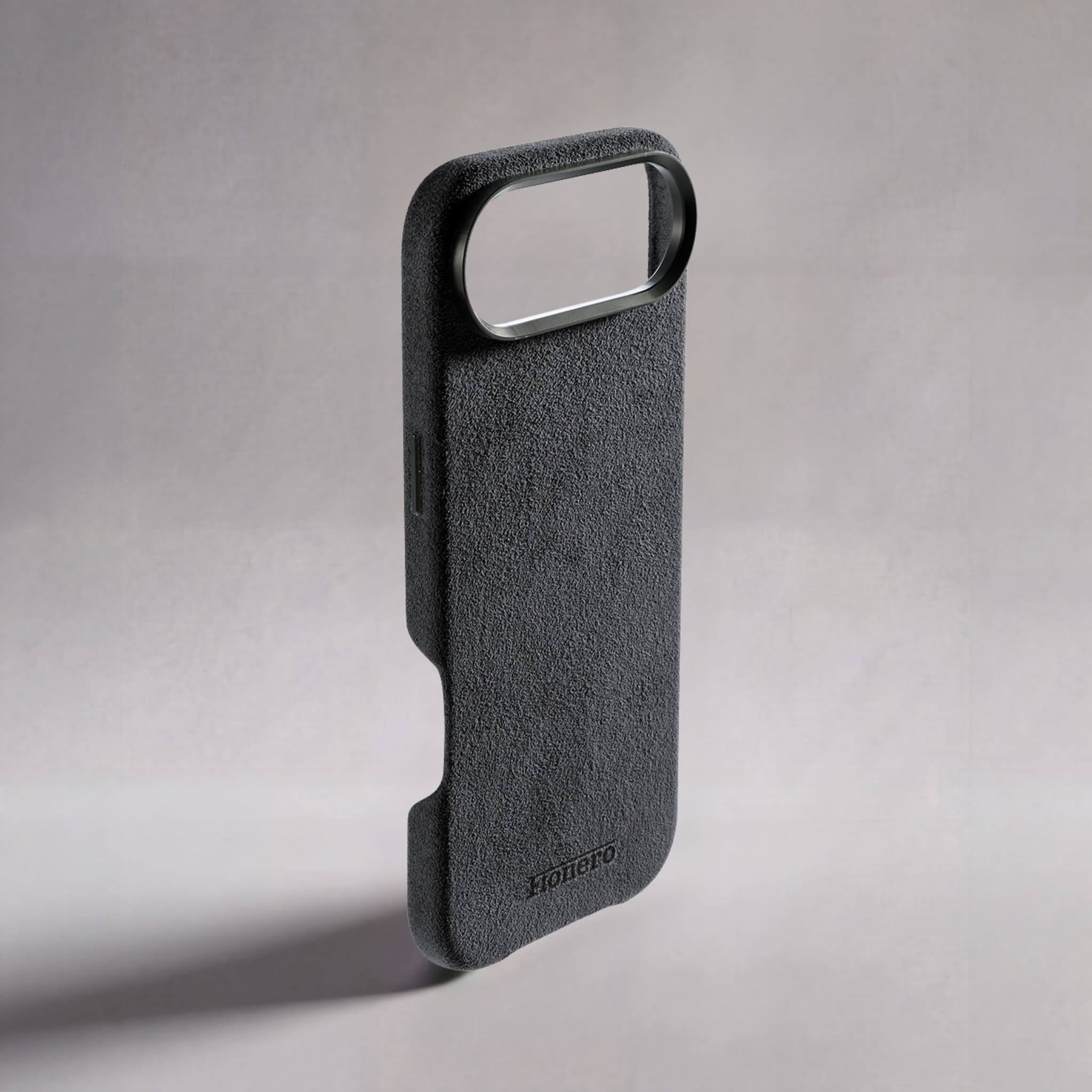 FIONERO® iPhone 17 Air - Alcantara Case – Midnight Black