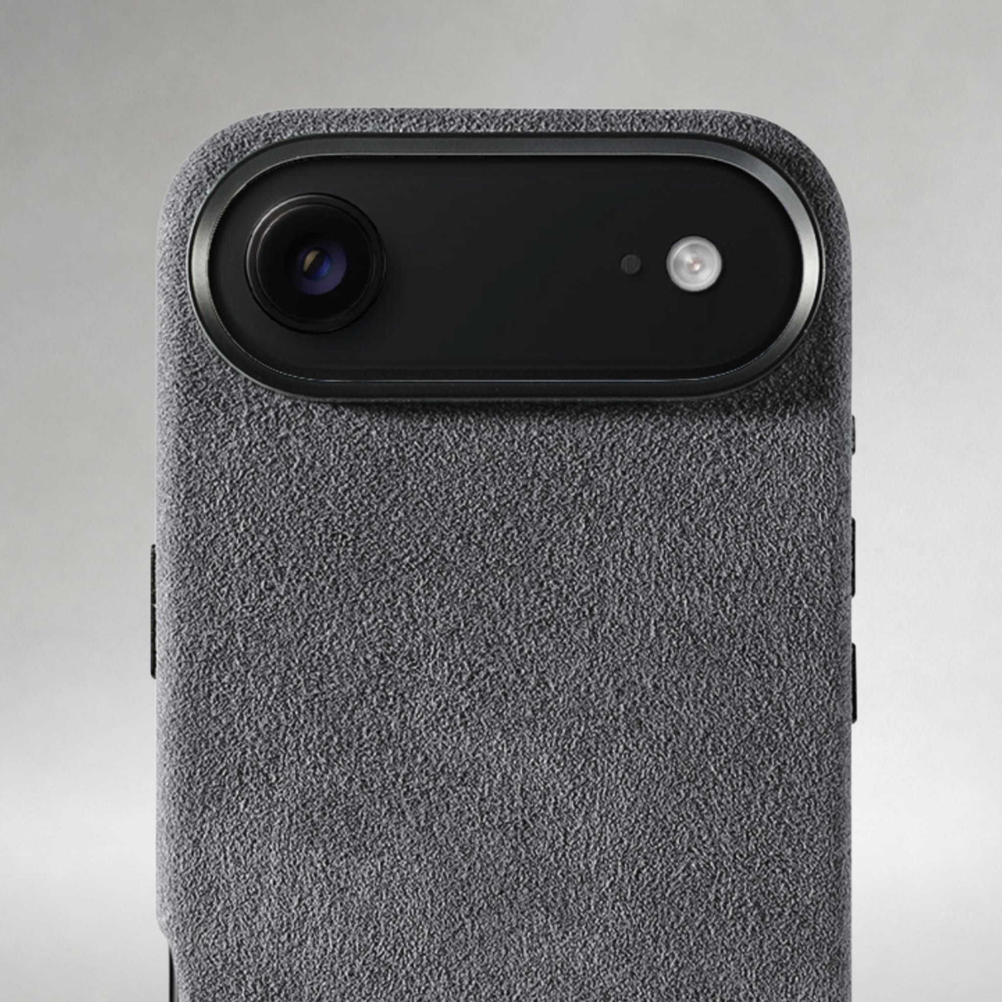 FIONERO® iPhone 17 Air - Alcantara Case – Nardo Grey