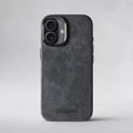 FIONERO® iPhone 17 - Alcantara Case – Midnight Black