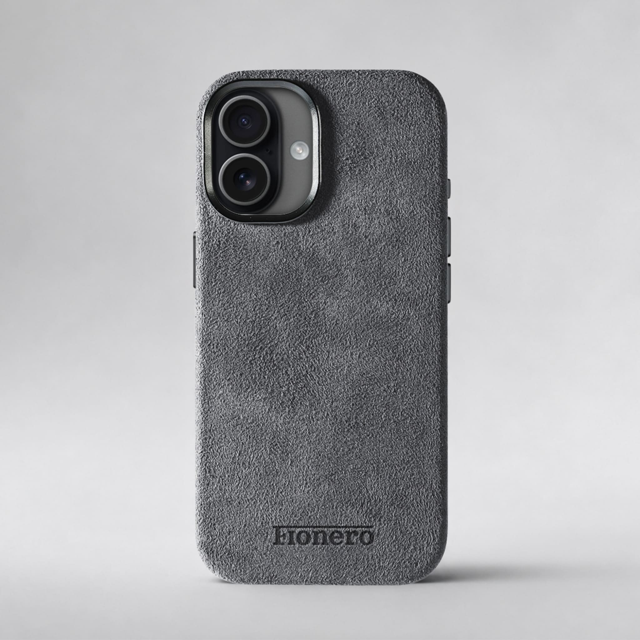 FIONERO® iPhone 17 - Alcantara Case – Nardo Grey