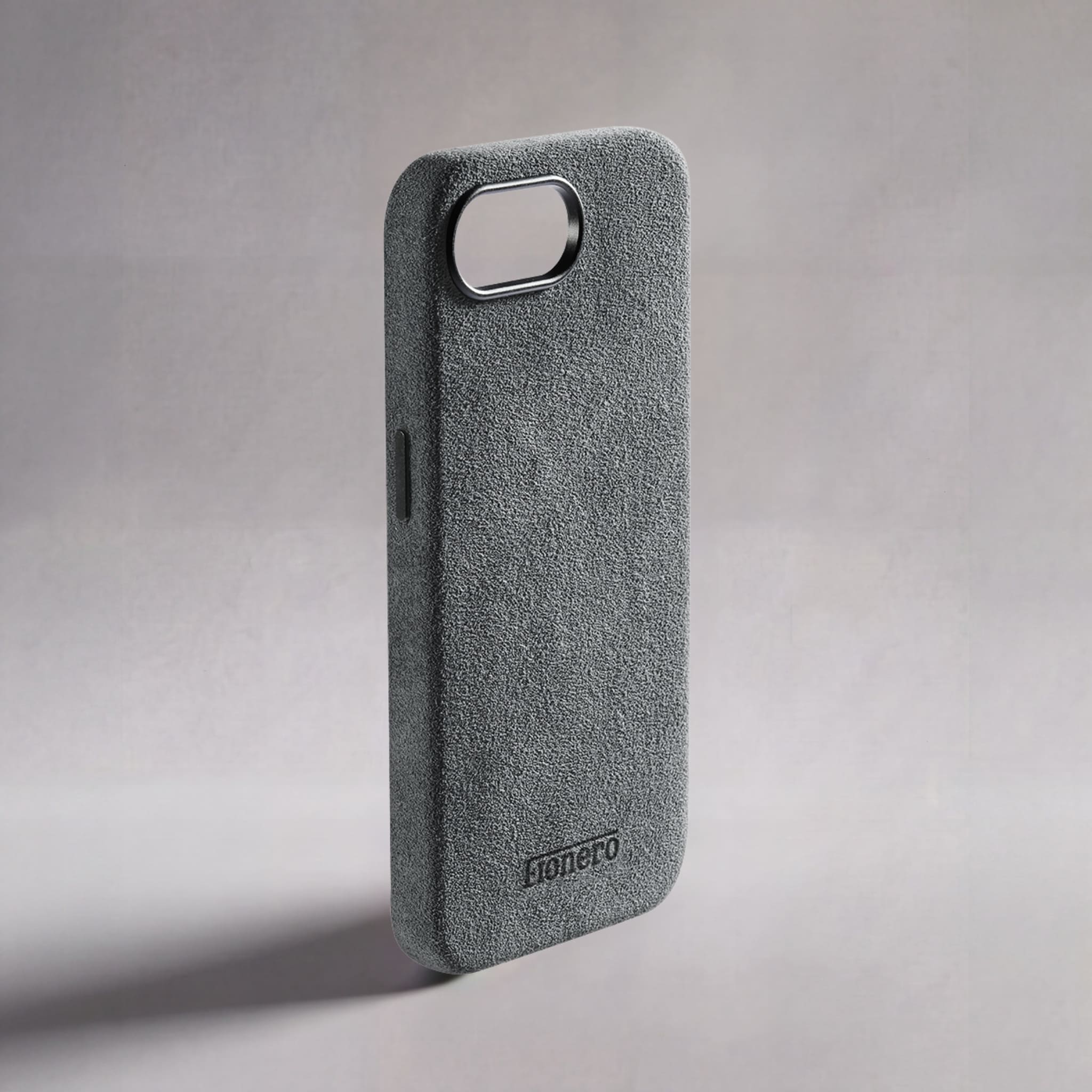 FIONERO® iPhone 17e - Alcantara Case – Nardo Grey