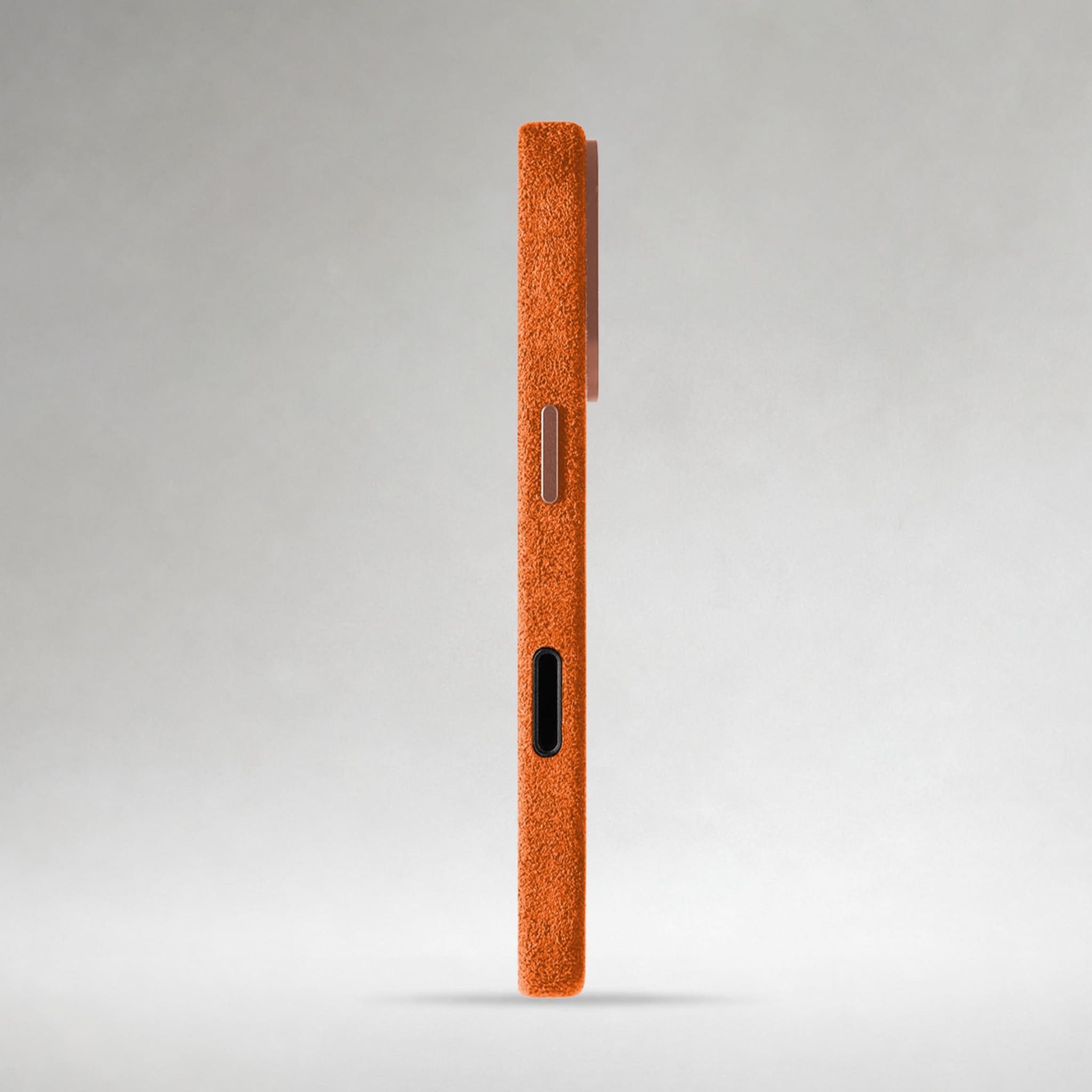 FIONERO® iPhone 17 Pro Max - Alcantara Case – Cosmic Orange