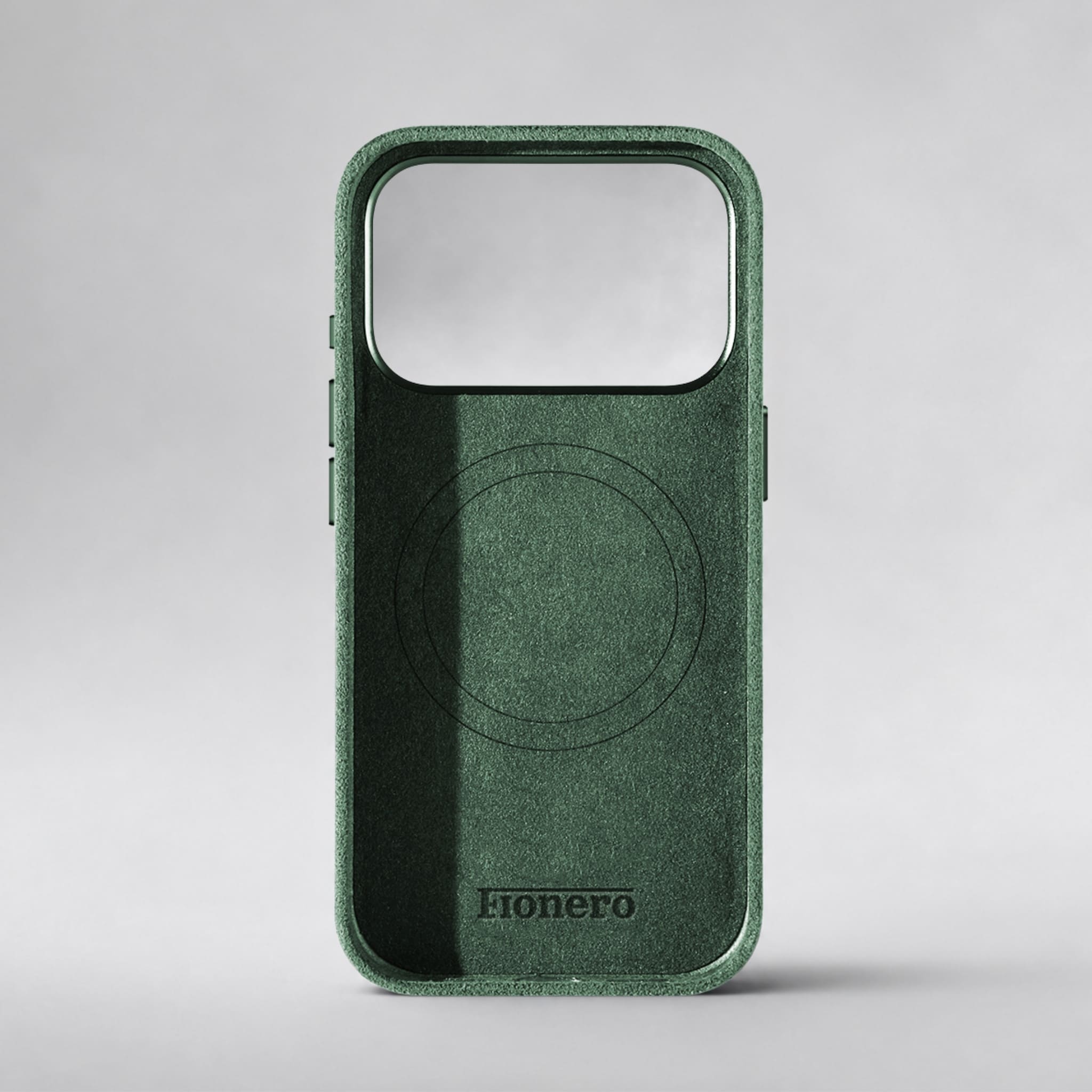 FIONERO® iPhone 17 Pro Max - Alcantara Case – Forest Green