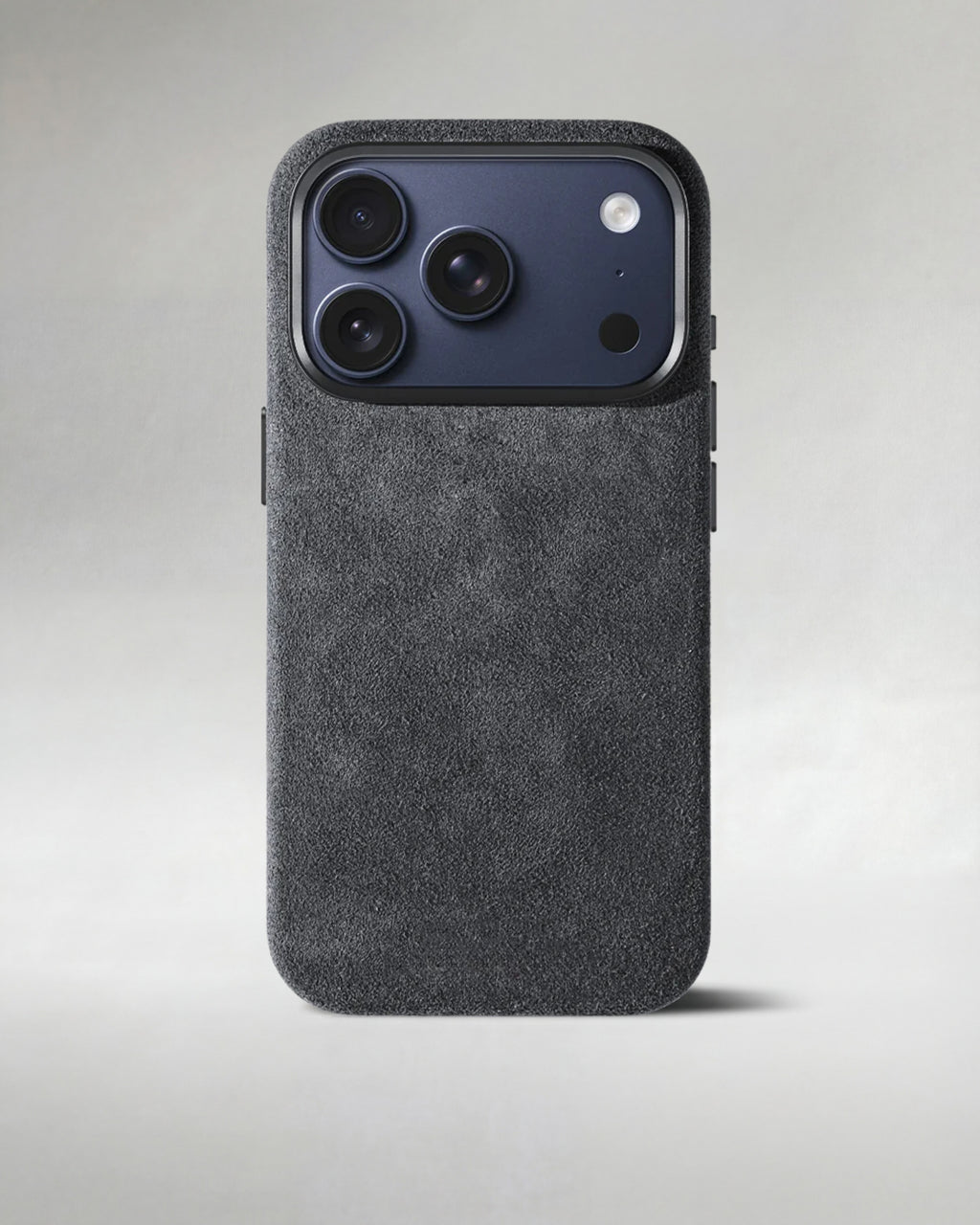 FIONERO® iPhone 17 Pro Max - Alcantara Hülle – Midnight Black