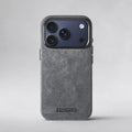 FIONERO® iPhone 17 Pro Max - Alcantara Case – Nardo Grey