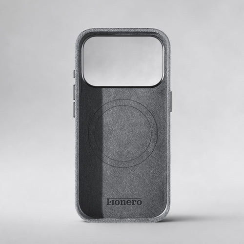 FIONERO® iPhone 17 Pro Max - Alcantara Case – Nardo Grey