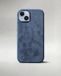 iPhone 12 Mini - Alcantara Case - Ocean-Blue