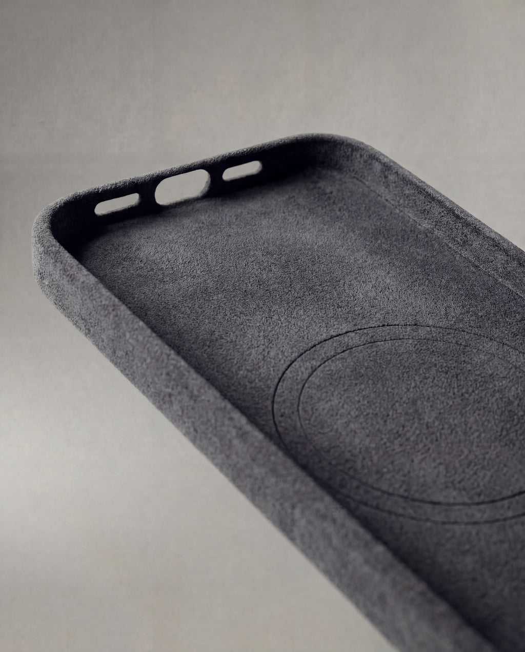 iPhone 12 Pro Max - Alcantara Case - Midnight-Black