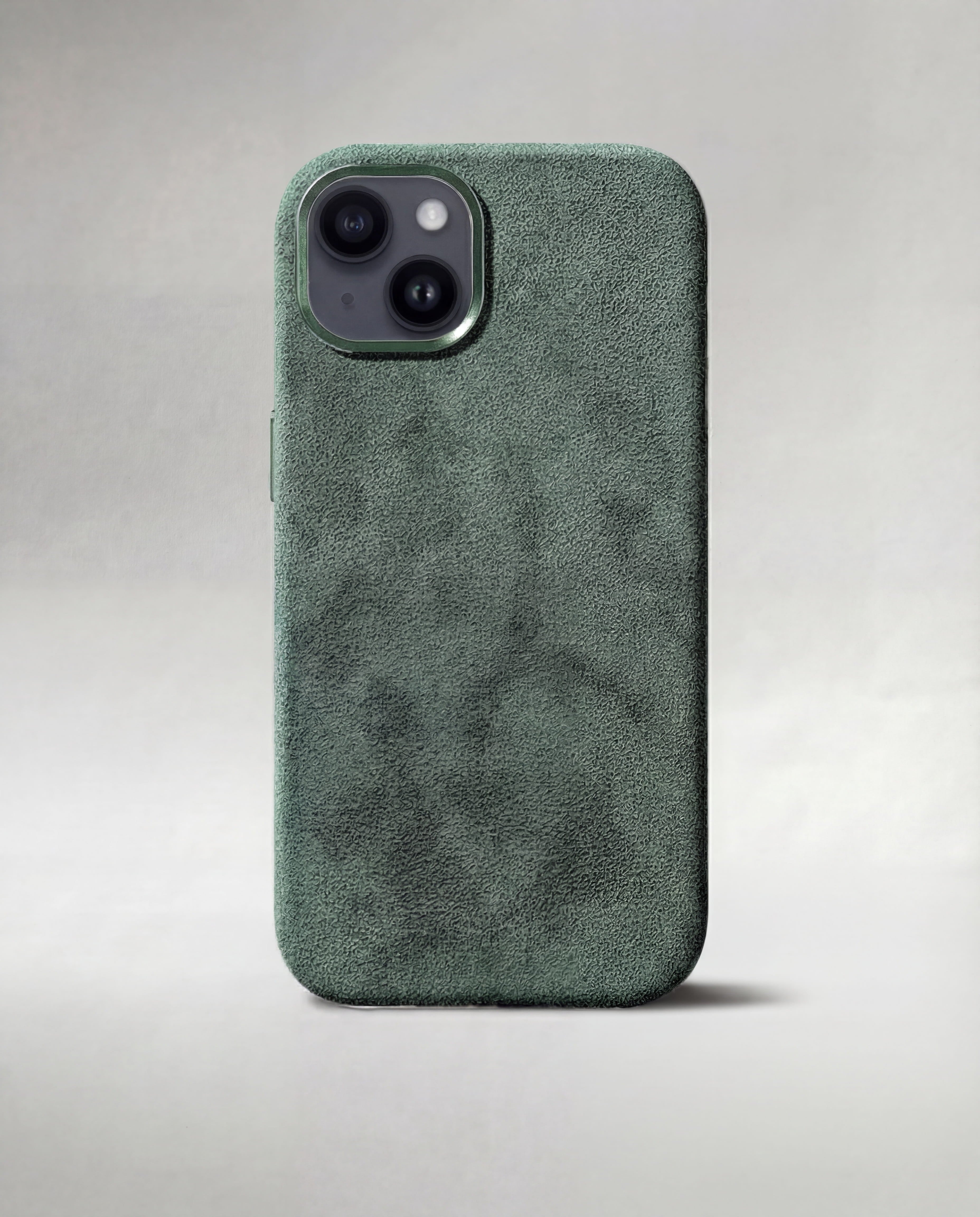 iPhone 13 - Alcantara Case - Forest-Green