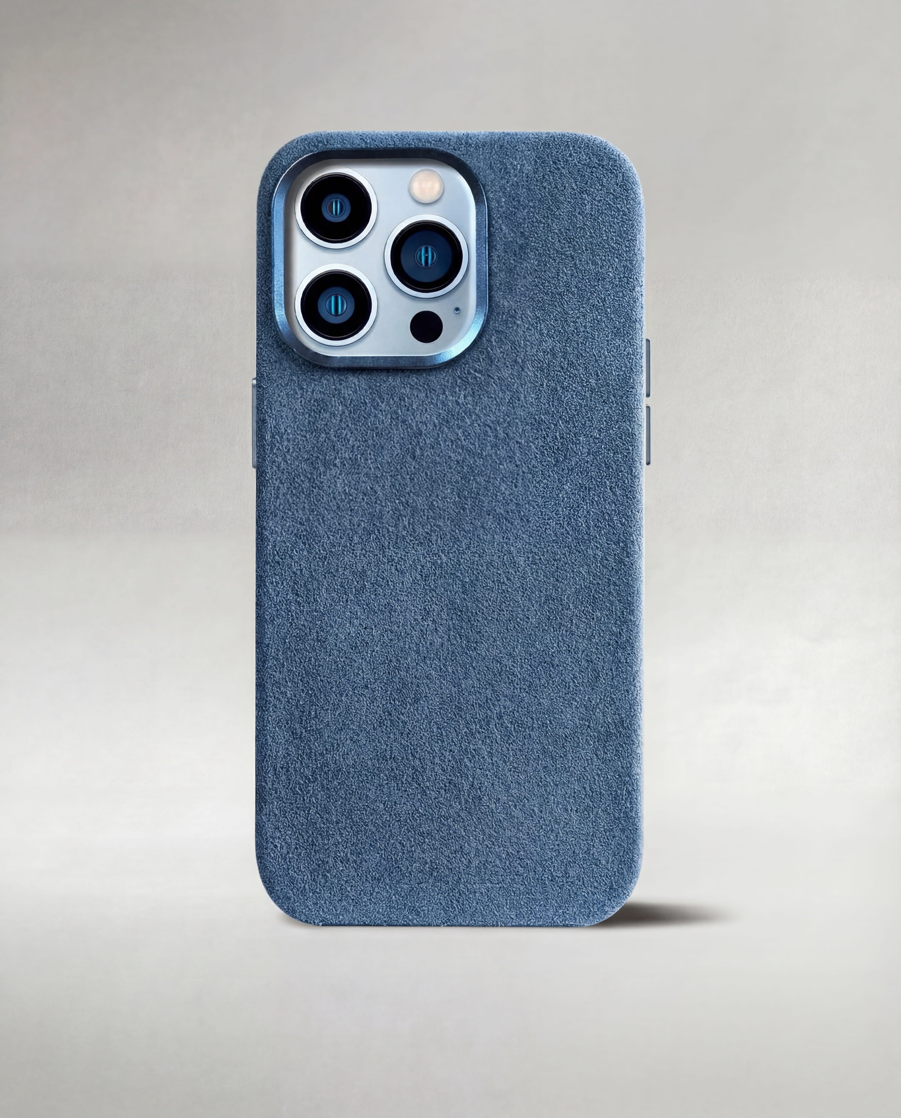 iPhone 13 Pro Max - Alcantara Case - Ocean-Blue