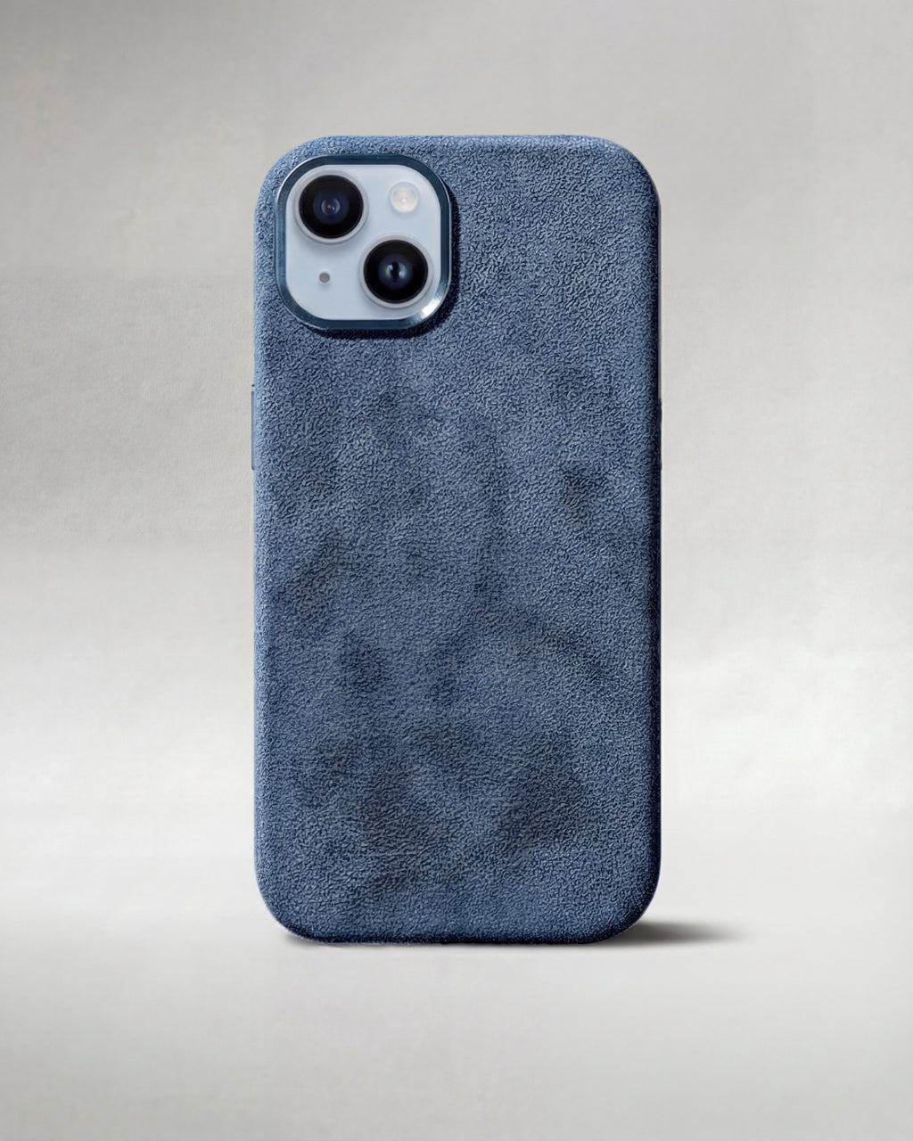 iPhone 14 - Alcantara Case - Ocean-Blue